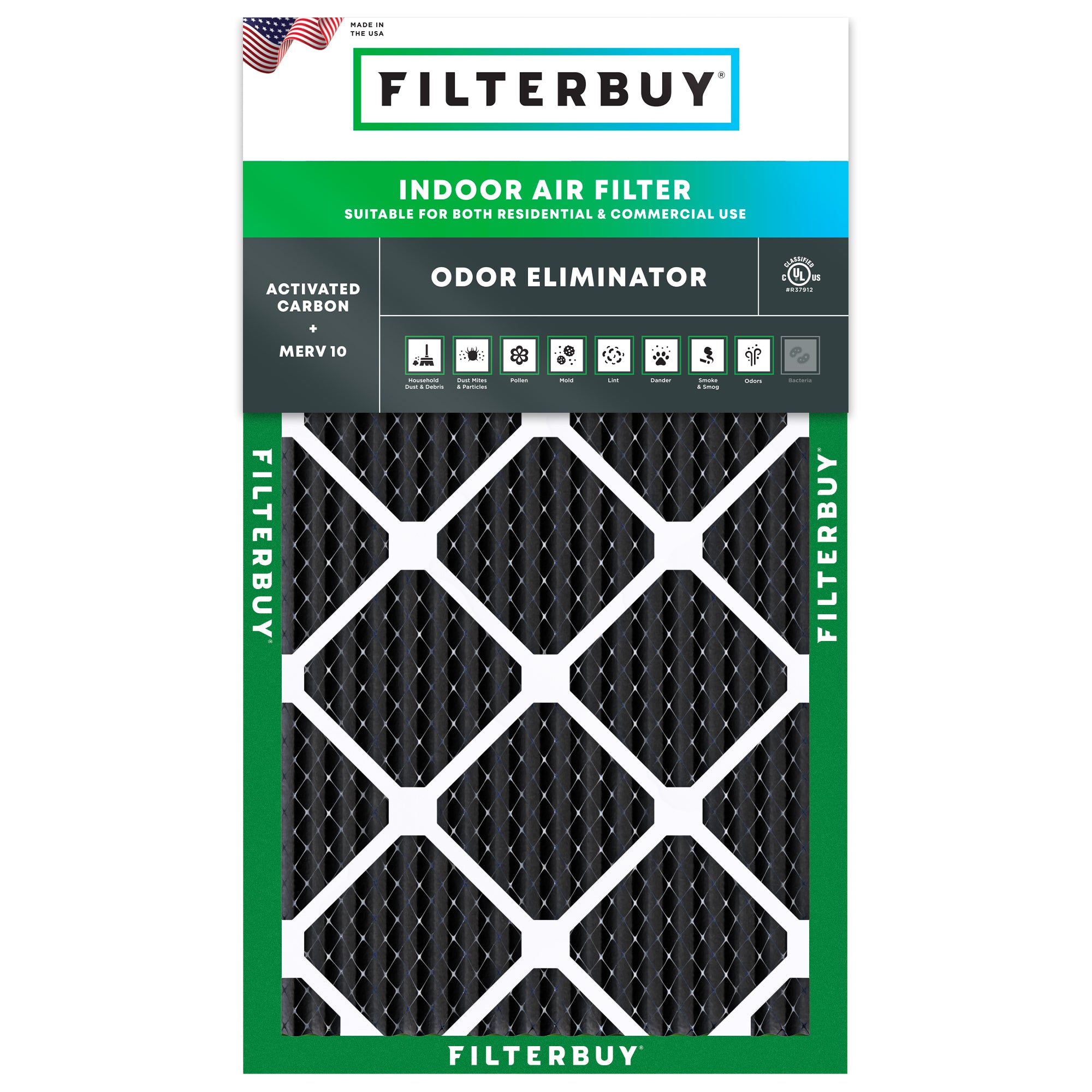 14x24x1 MERV odor-eliminator Air Filter