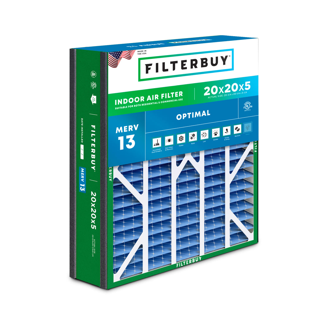 Ultravation 20x20x5 MERV 13 Replacement Filter