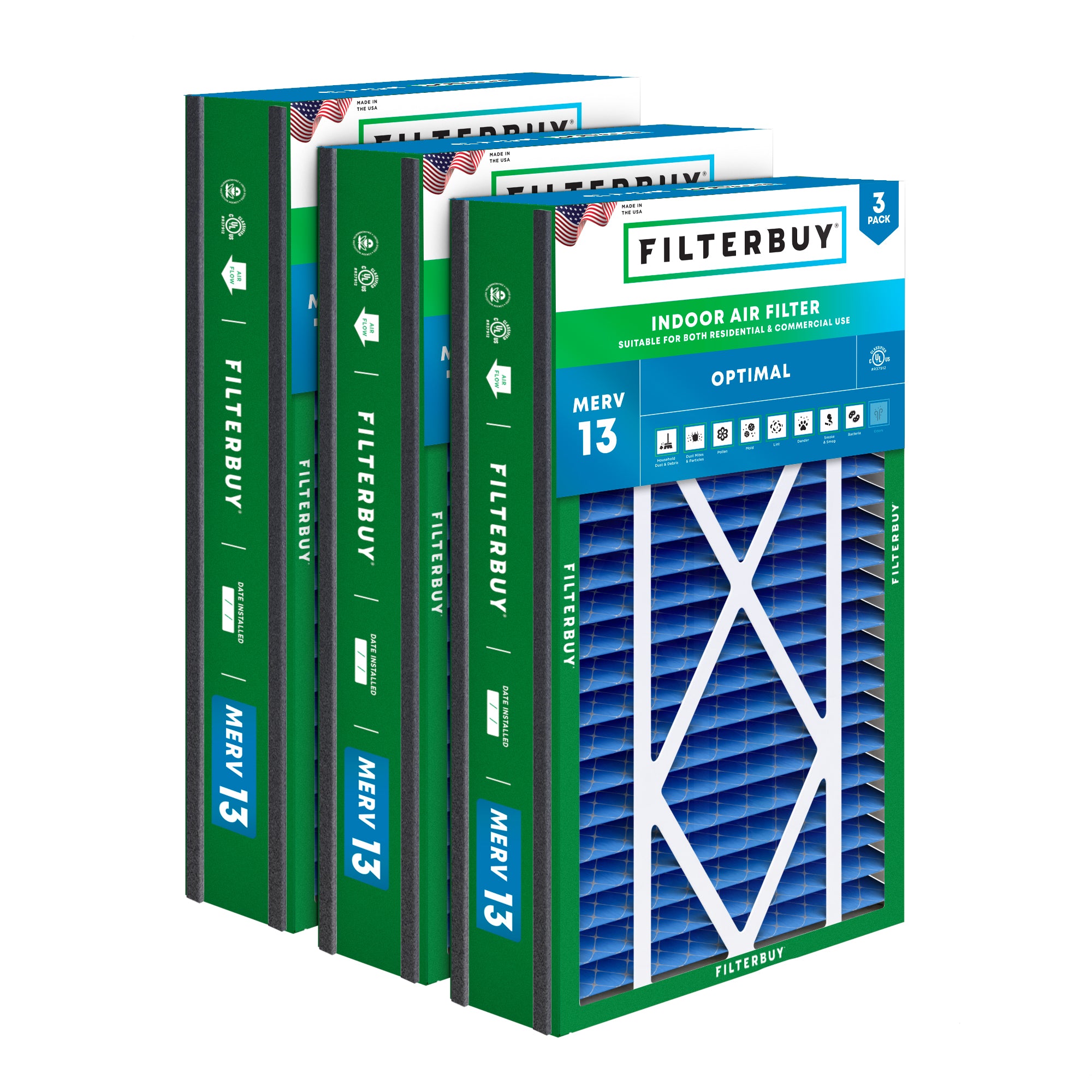 Skuttle 16X25X5 MERV 13 Replacement Filter
