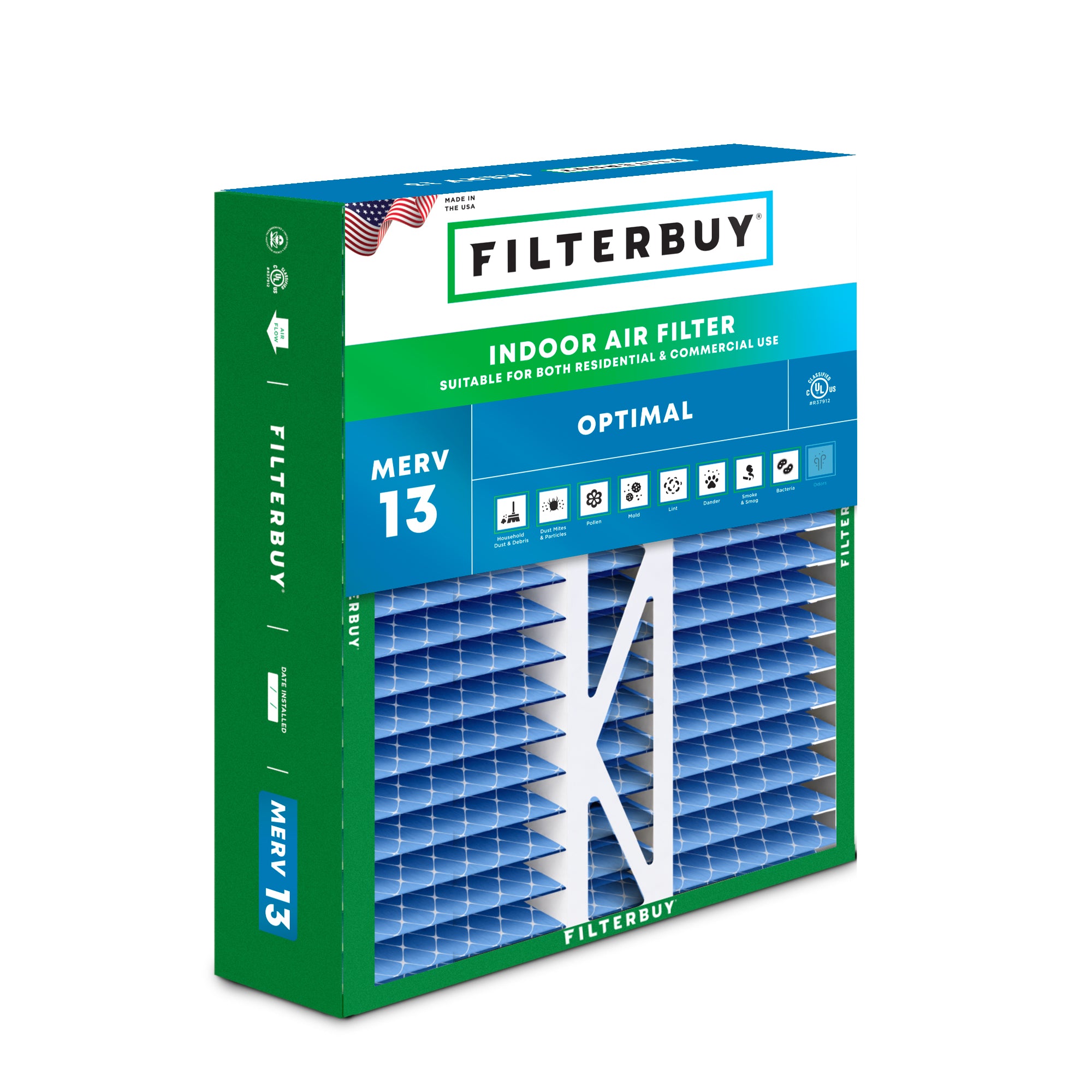 Gibson 16X22X5 MERV 13 Replacement Filter