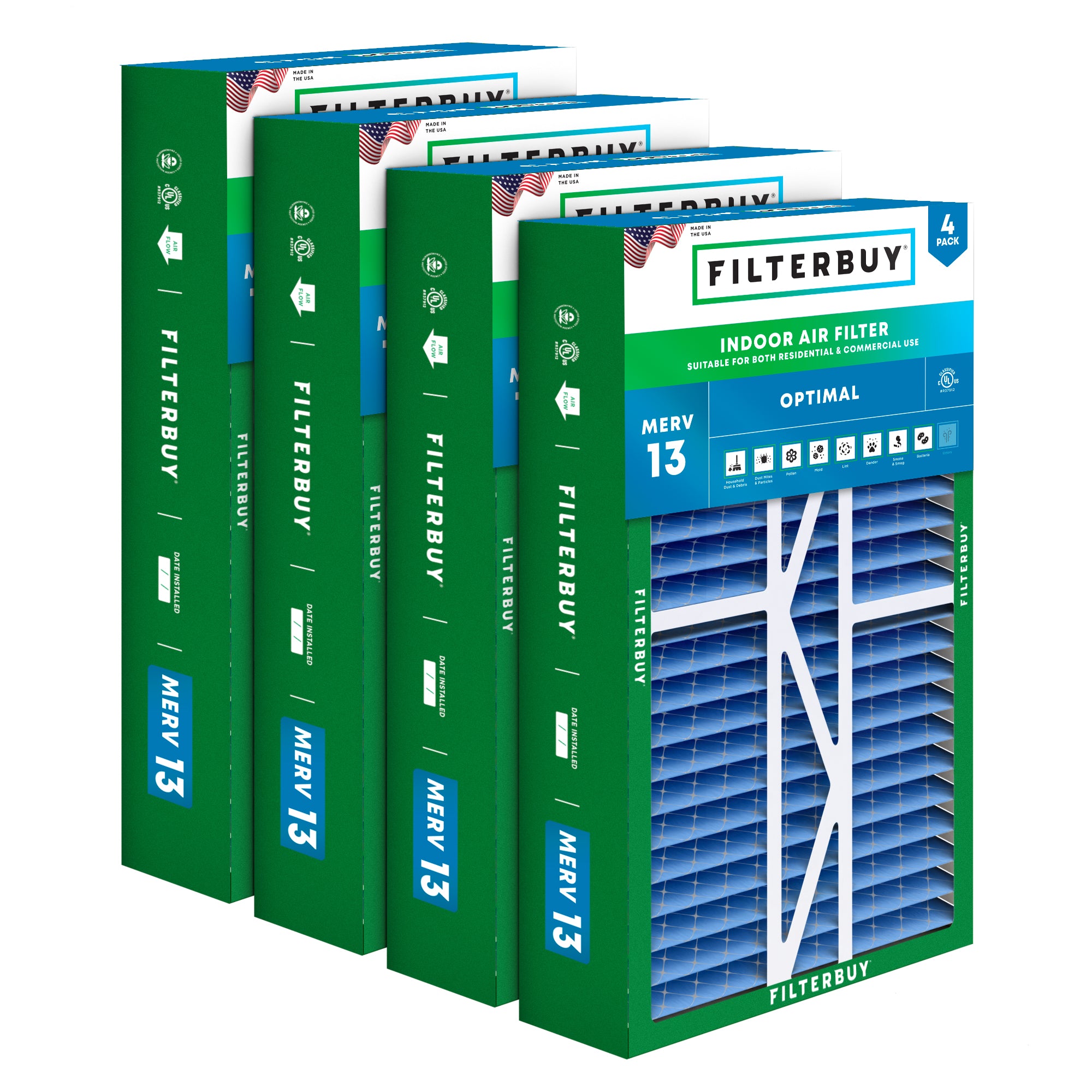 Electro-Air 16x25x5 MERV 13 Replacement Filter