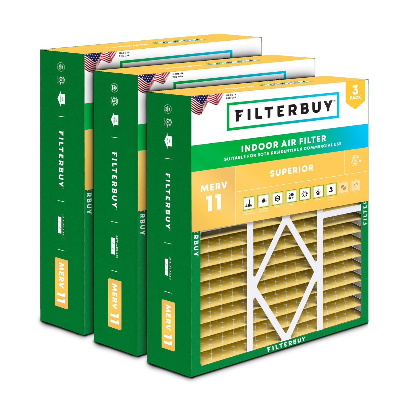 Coleman 20X20X5 MERV 11 Replacement Filter