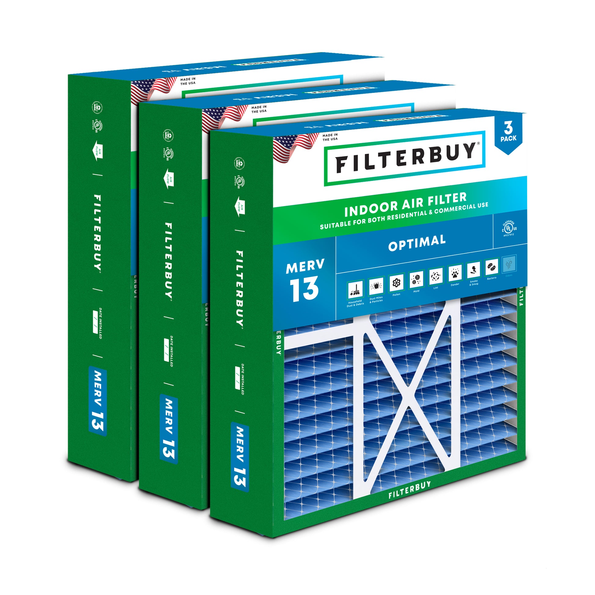 BDP 16X20X4.25 MERV 13 Replacement Filter