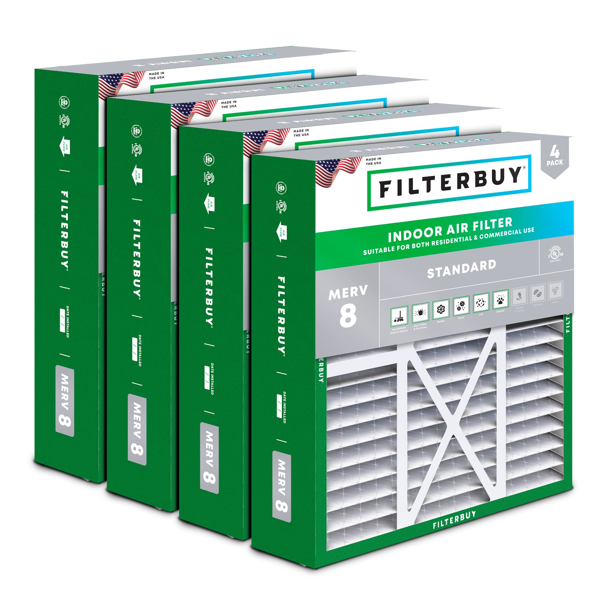 Electro-Air 16x20x5 MERV 8 Aftermarket Replacement Filter