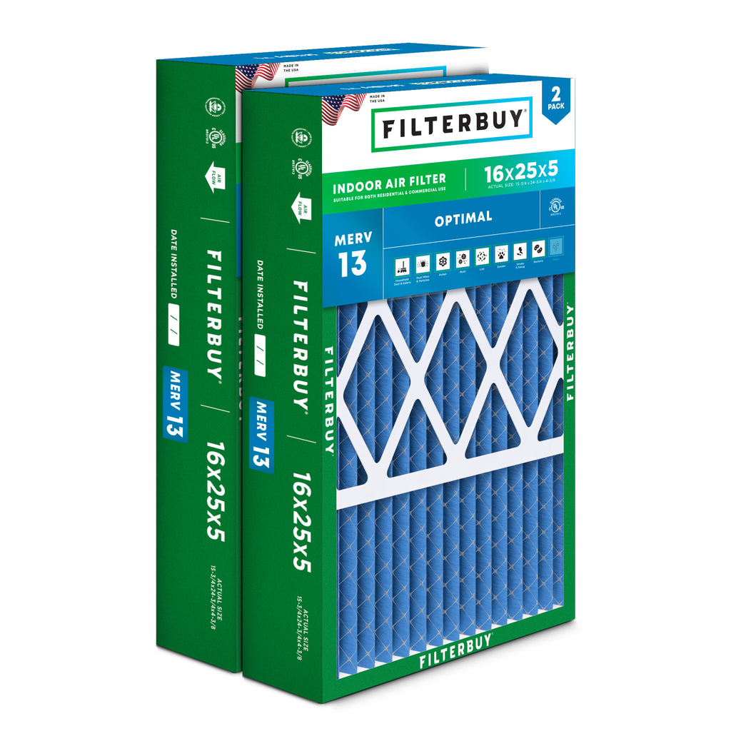 Day and Night 16X25X5.25 MERV 13 Replacement Filter