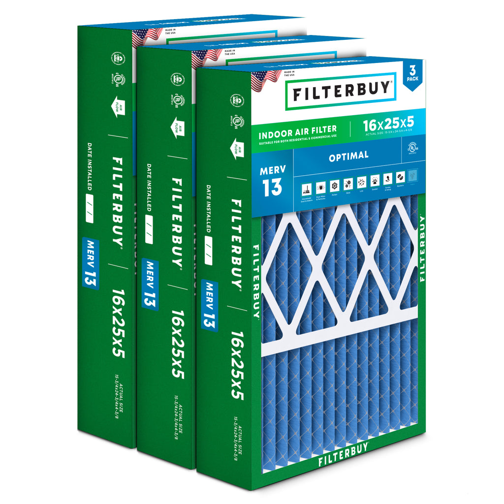 Day and Night 16X25X5.25 MERV 13 Replacement Filter