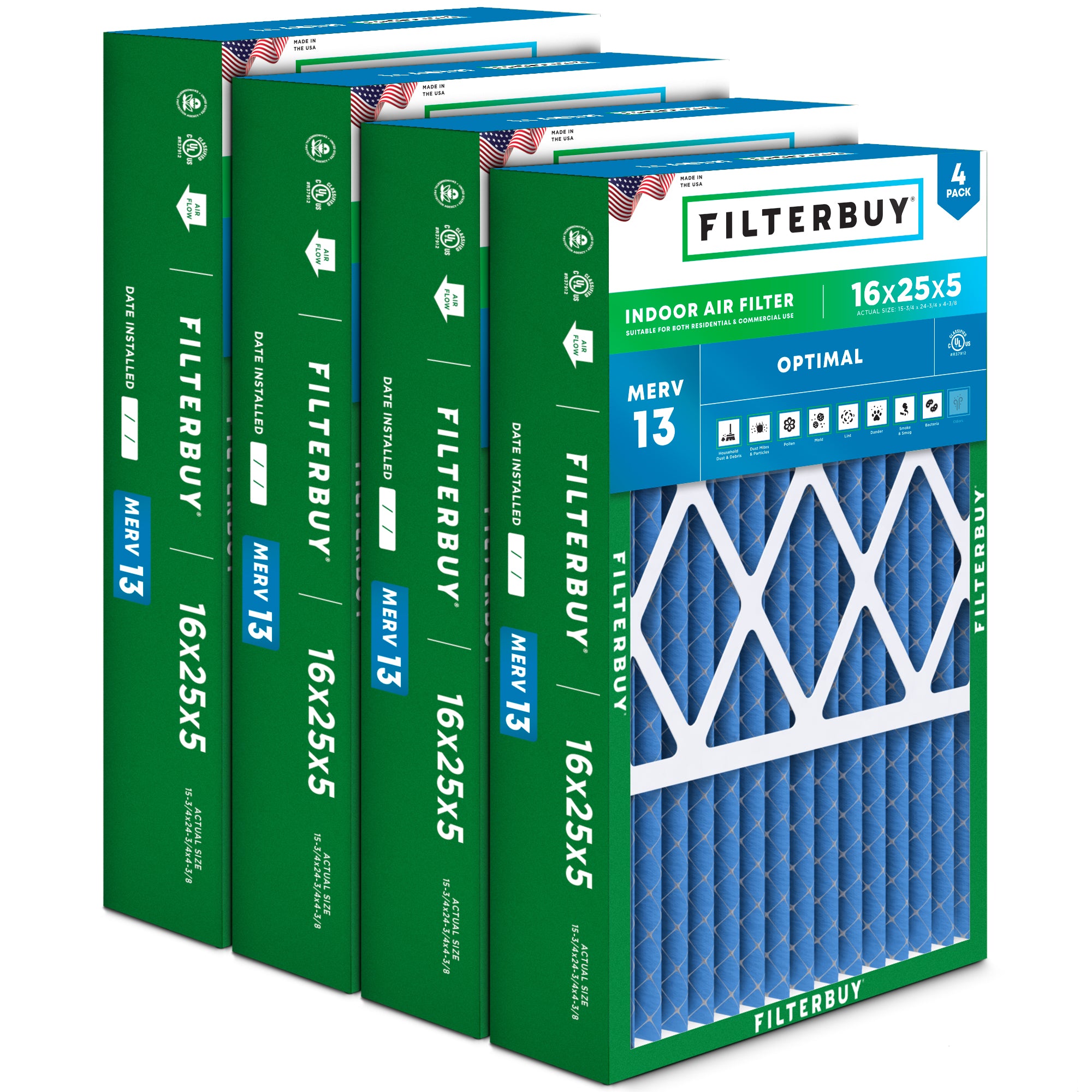 Emerson 16x25x5 MERV 13 Replacement Filter