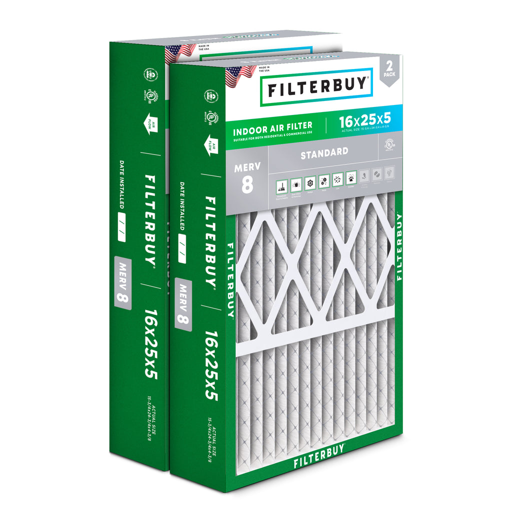 Emerson 16x25x5 MERV 8 Replacement Filter