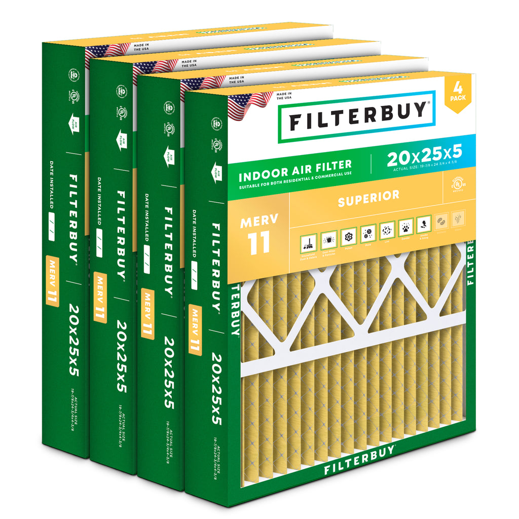 Lennox 20x25x5 MERV 11 Replacement Filter