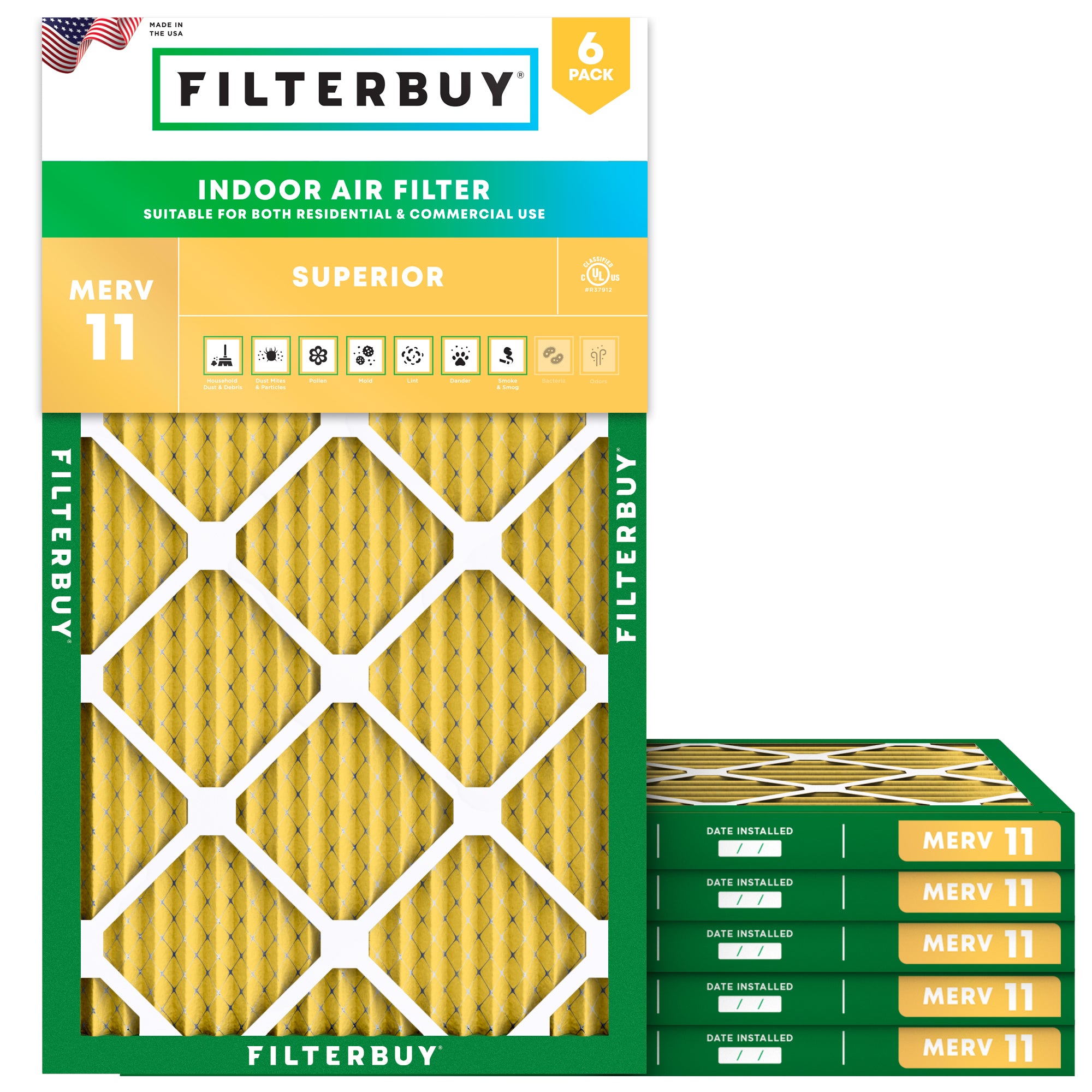 9-5x19-5x1 MERV 11 Air Filter