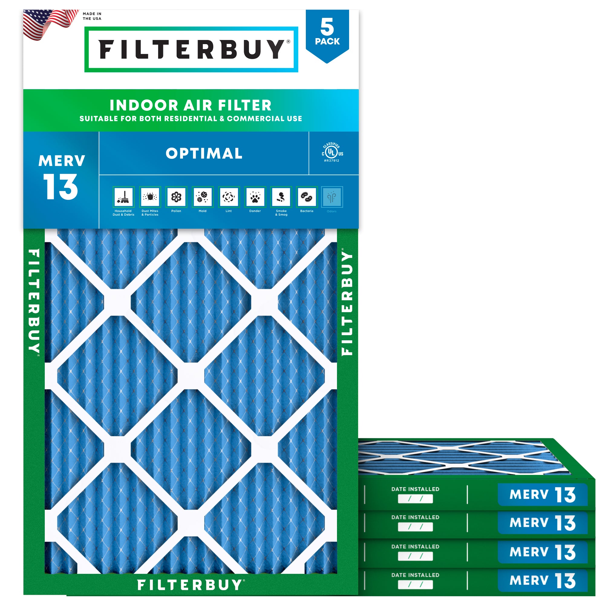 11-5x23-5x1 MERV 13 Air Filter