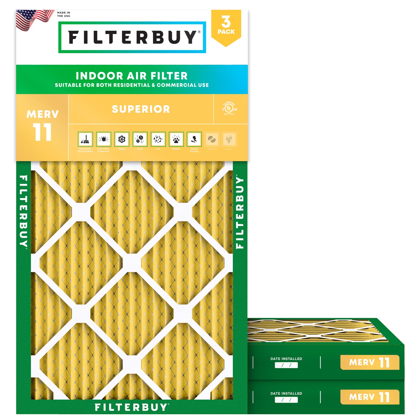 12x26-5x2 MERV 11 Air Filter