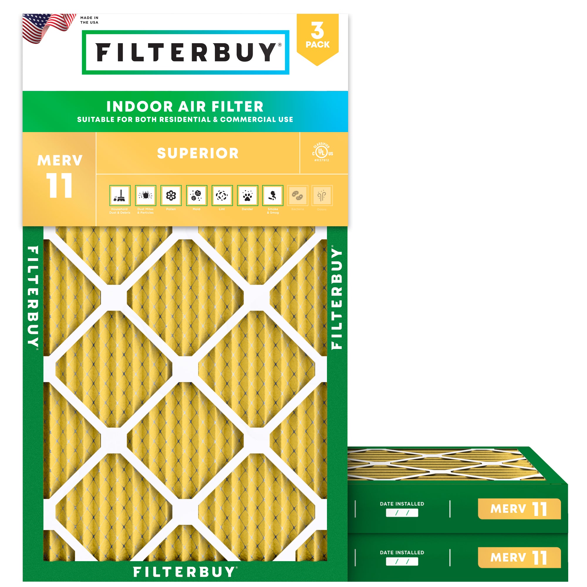 20x30x2 MERV 11 Air Filter