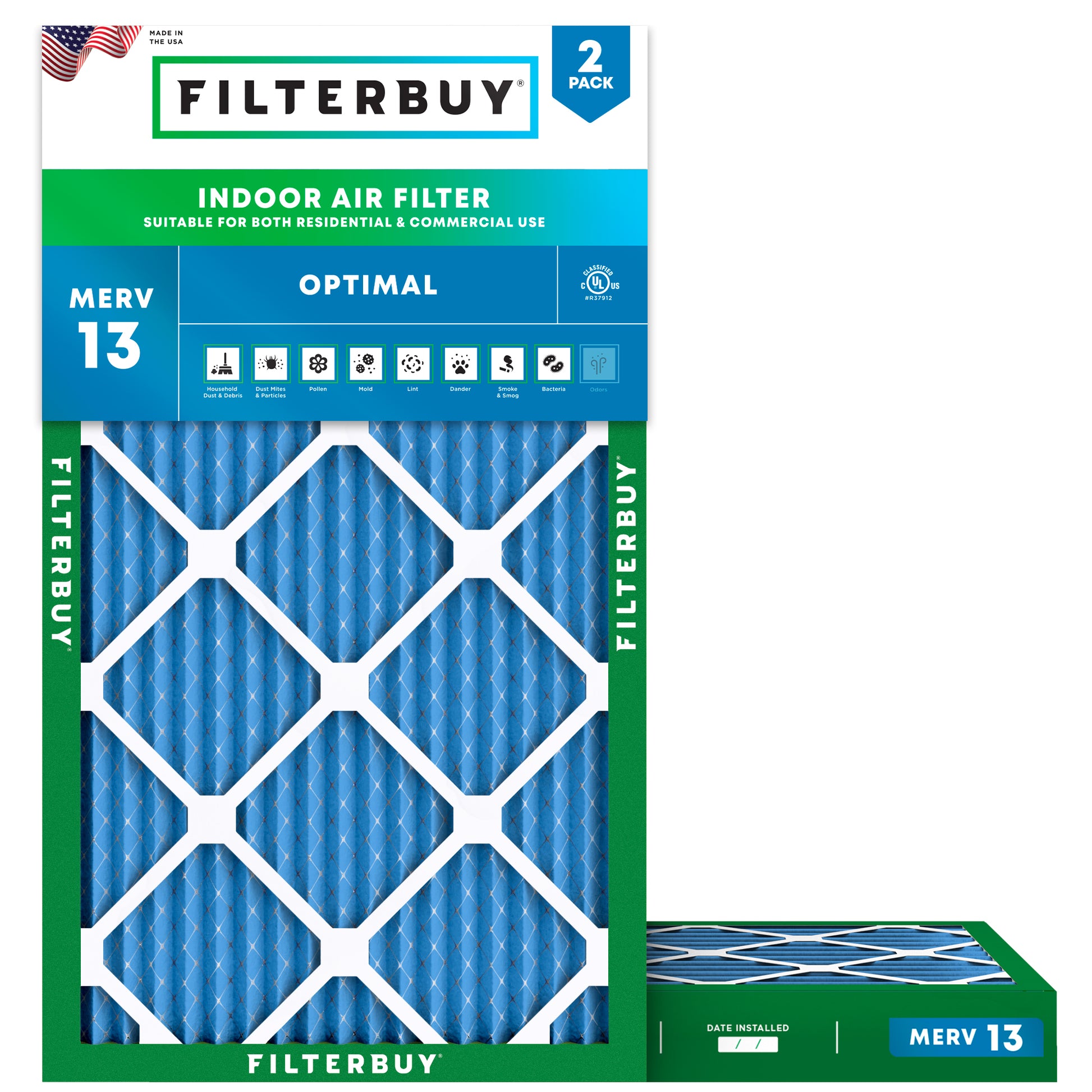 12x24x2 MERV 13 Air Filter