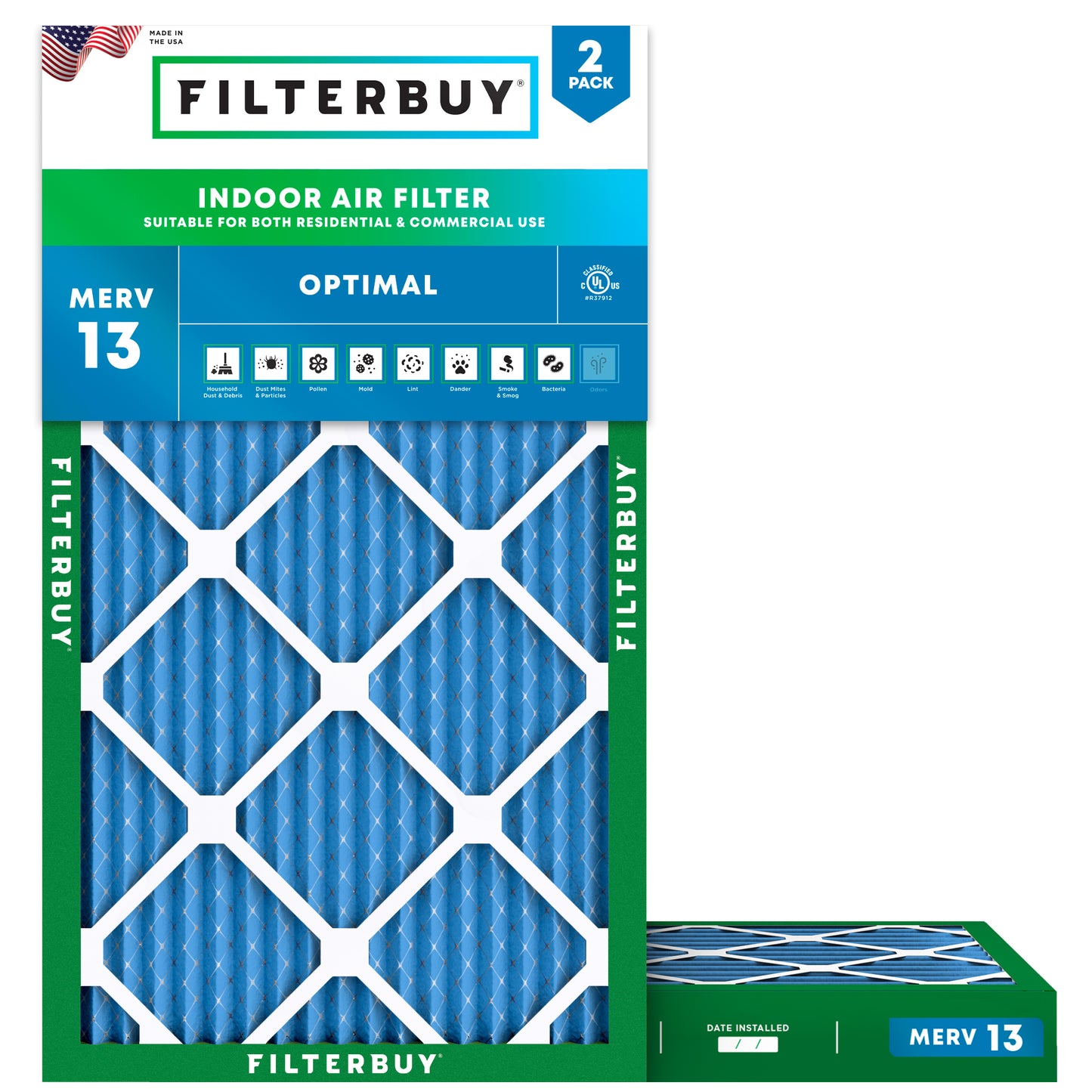 6-88x15-88x2 MERV 13 Air Filter