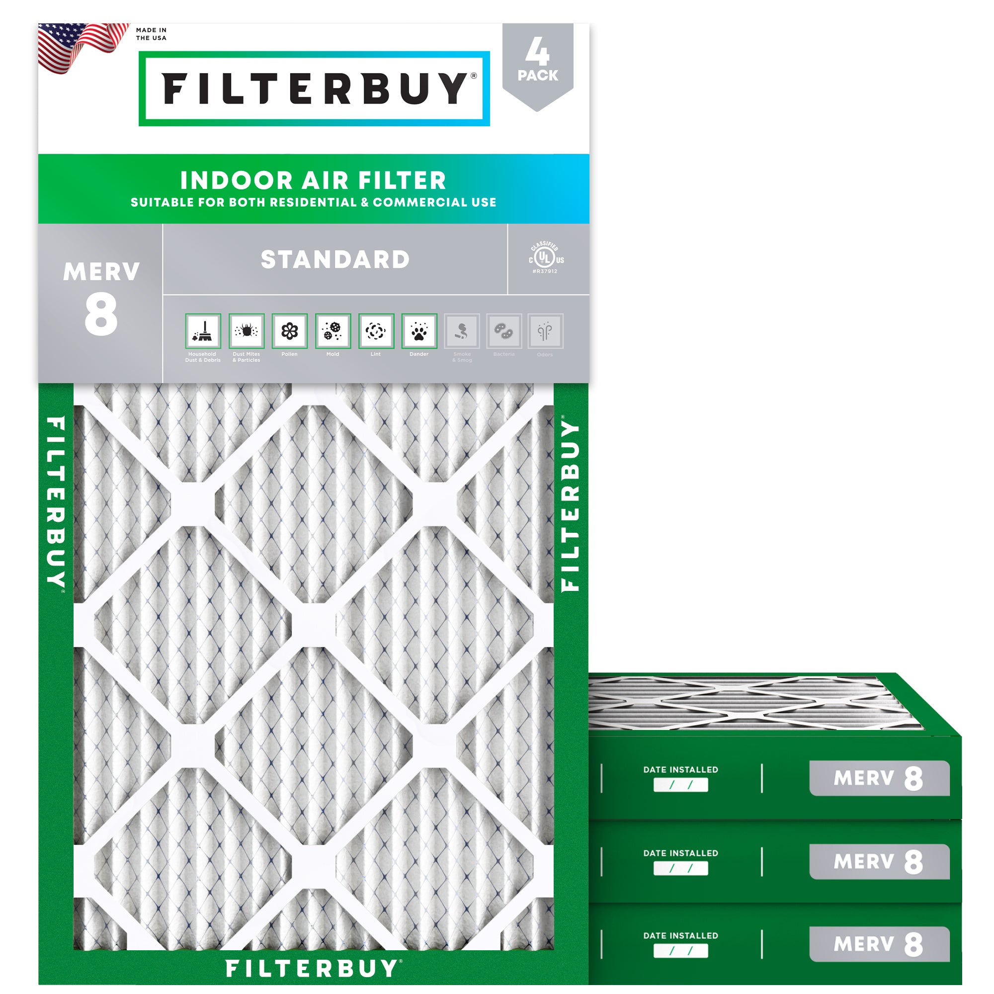 13x24x2 MERV 8 Air Filter