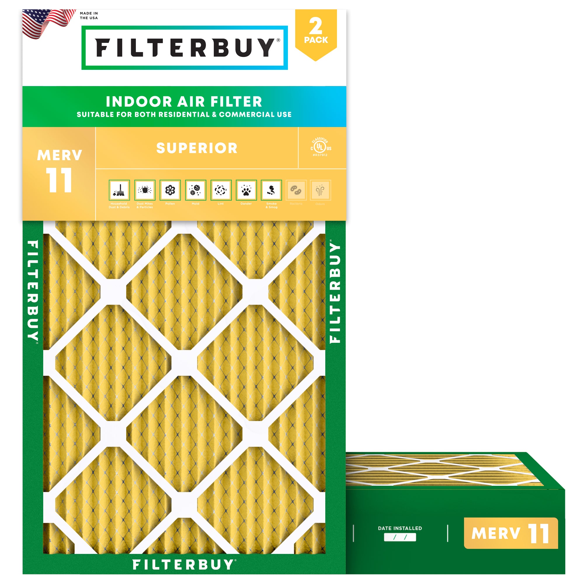 16x32x4 MERV 11 Air Filter