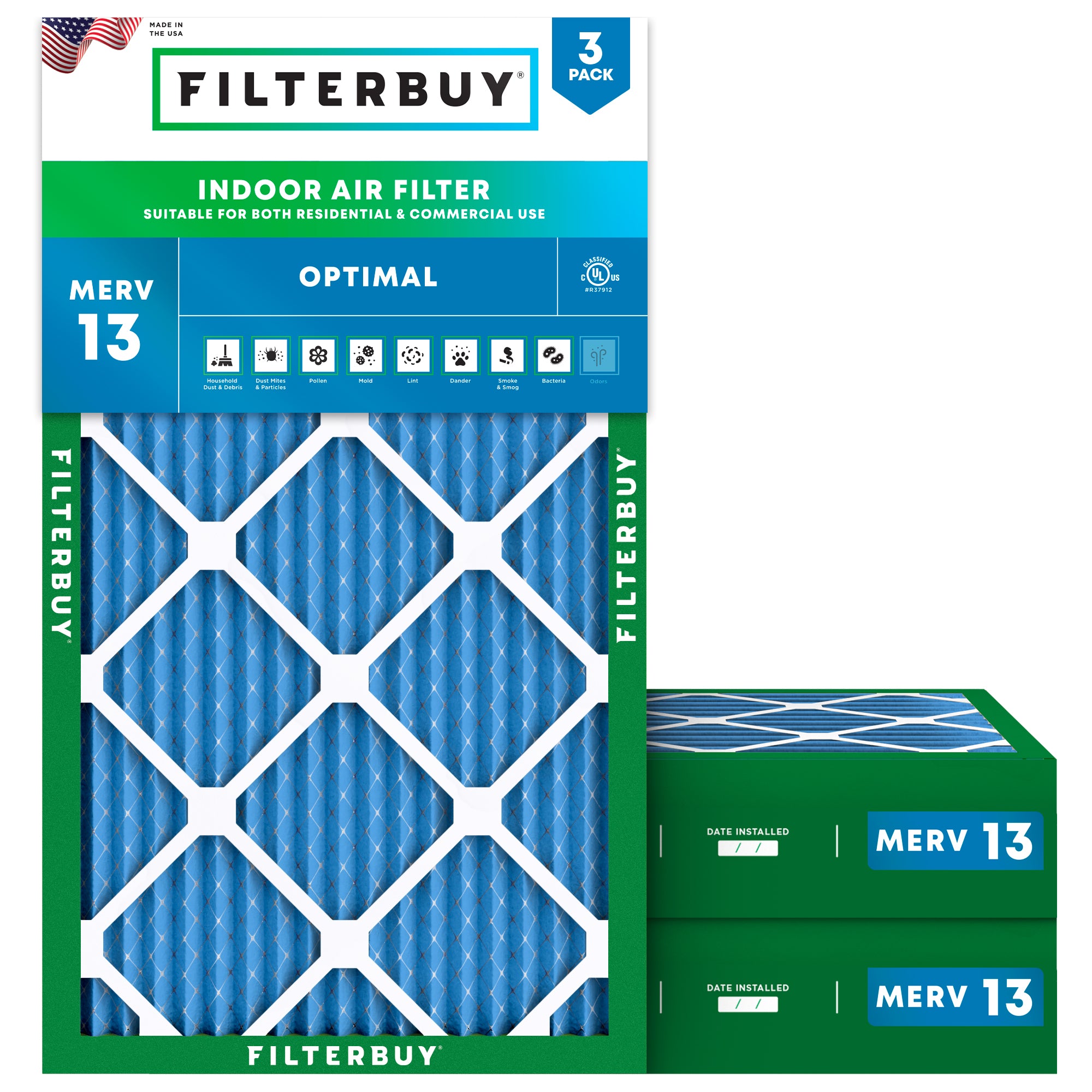 24x36x4 MERV 13 Air Filter