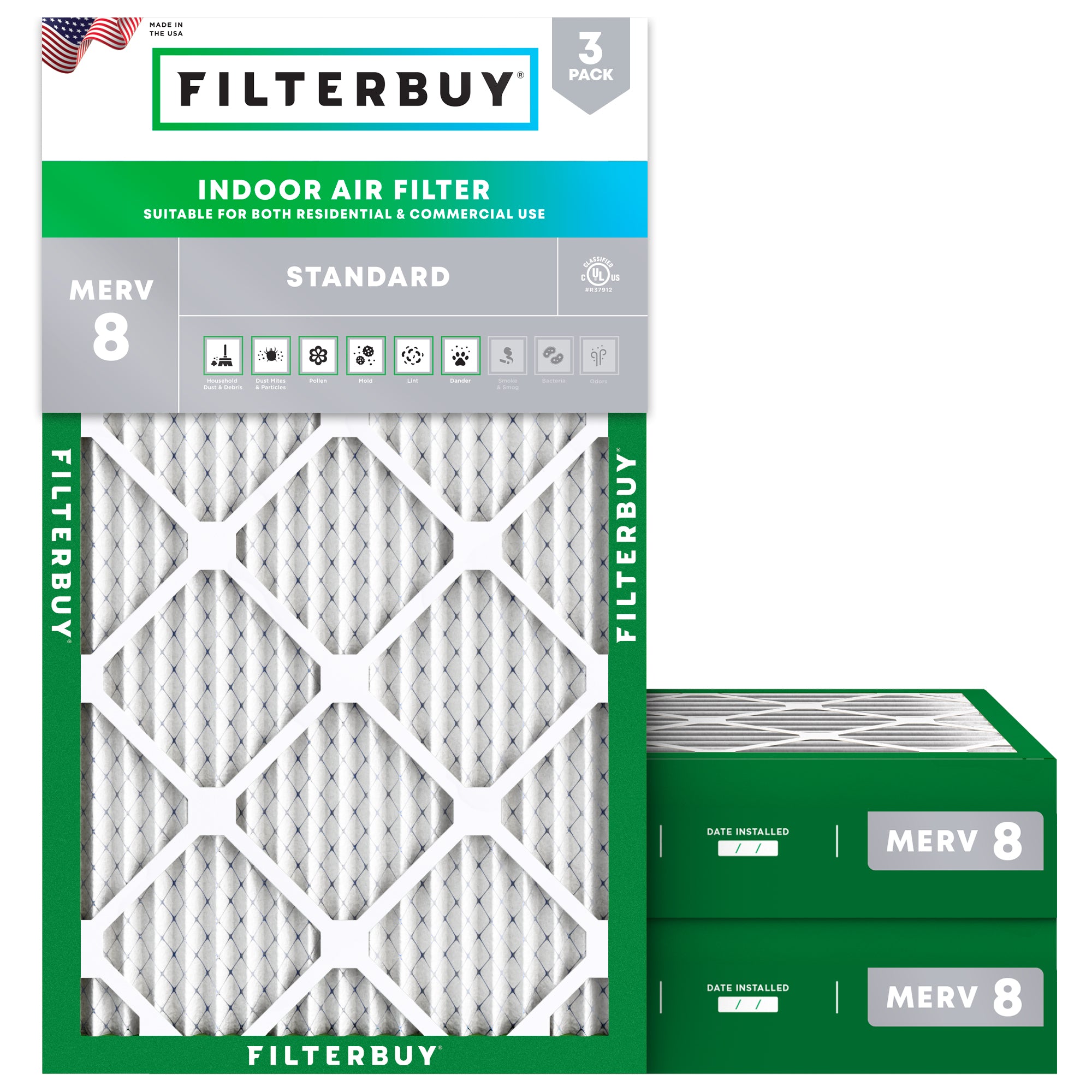 14x28x4 MERV 8 Air Filter