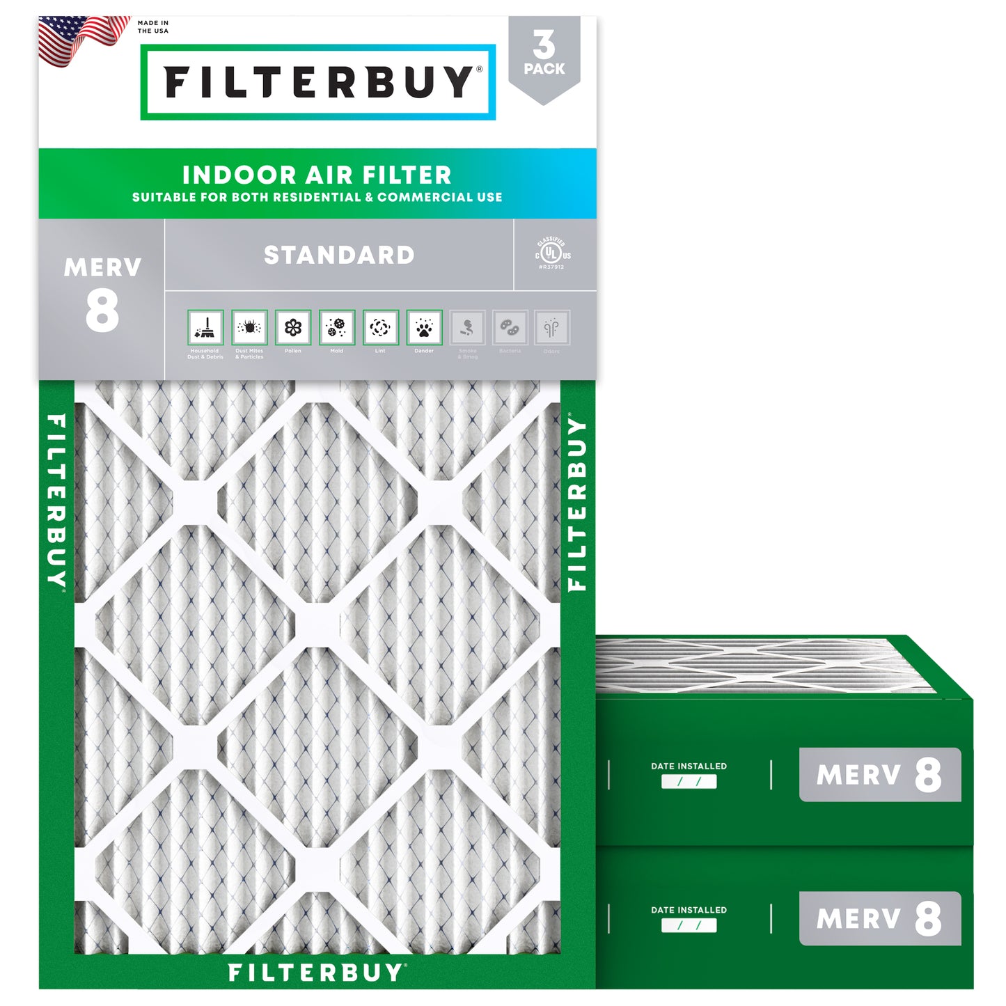 11-5x21x4 MERV 8 Air Filter