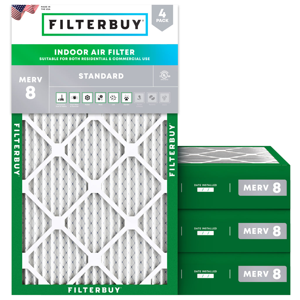 16x25x4 MERV 8 Air Filter