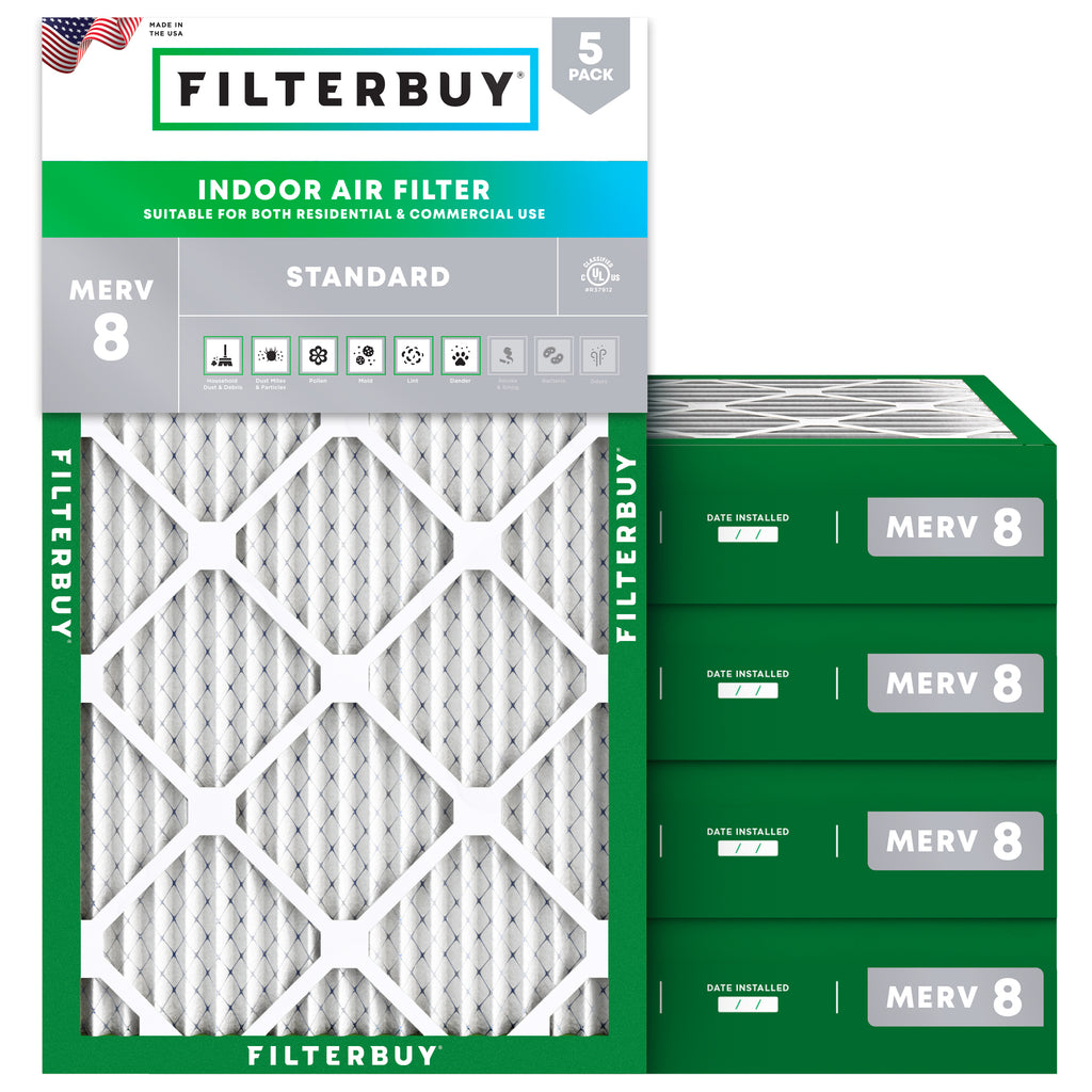 16x25x4 MERV 8 Air Filter