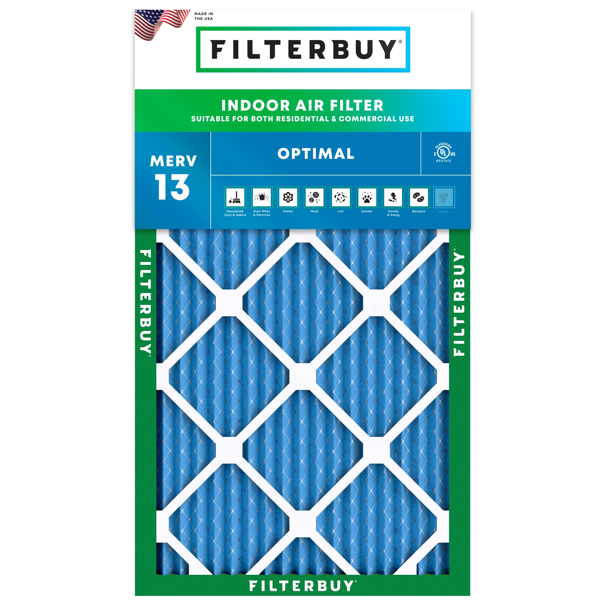 12x36x4 MERV 13 Air Filter