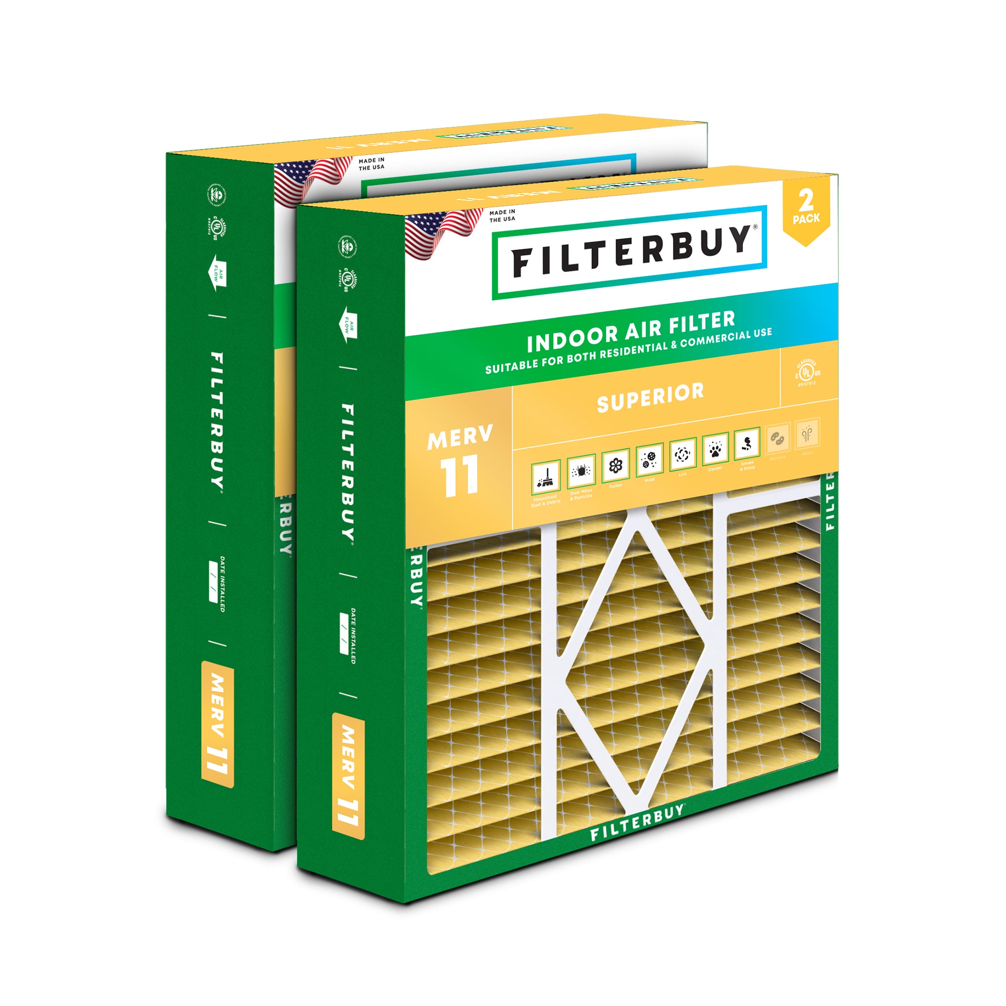 Amana 20x25x5 MERV 11 Aftermarket Replacement filter