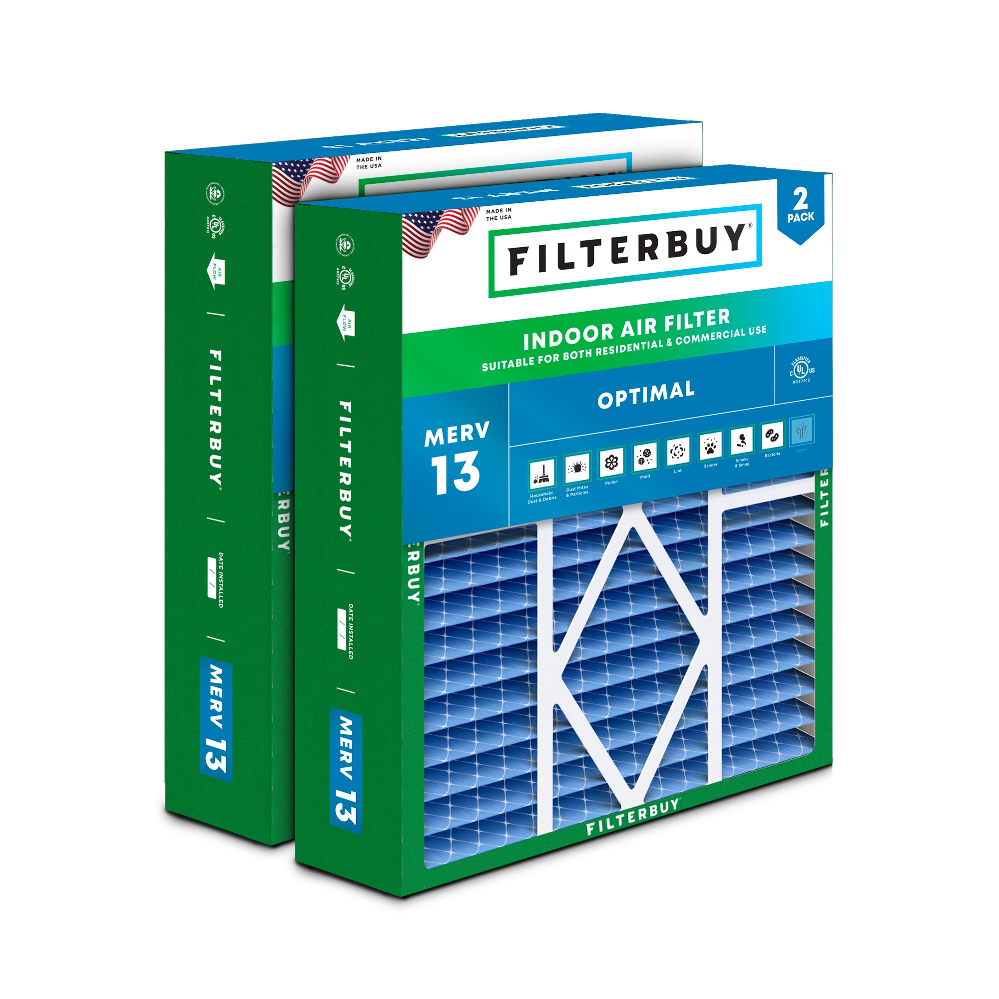 Day and Night 19X20X4.25 MERV 13 Replacement Filter