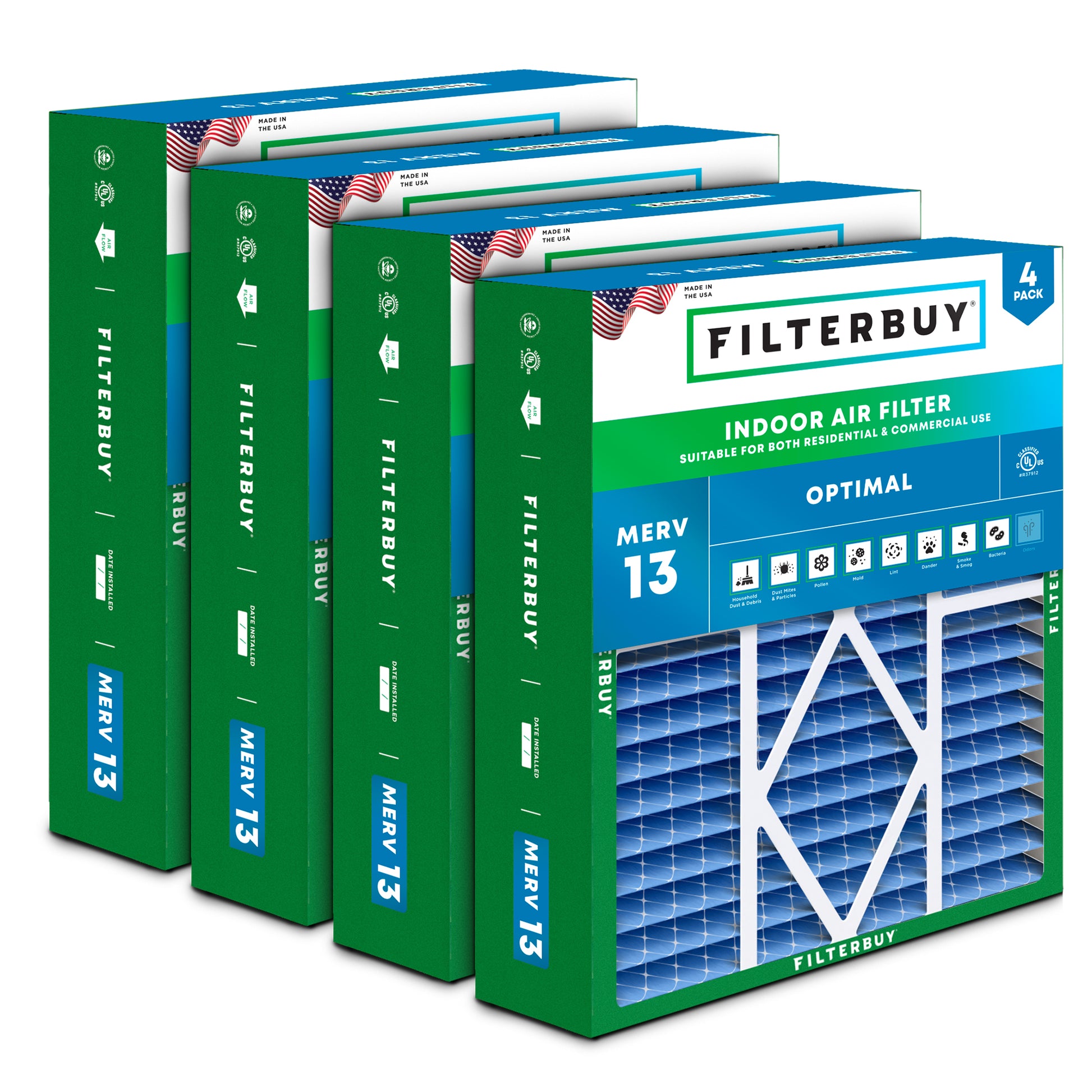 Payne 20X25X5.25 MERV 13 Replacement Filter
