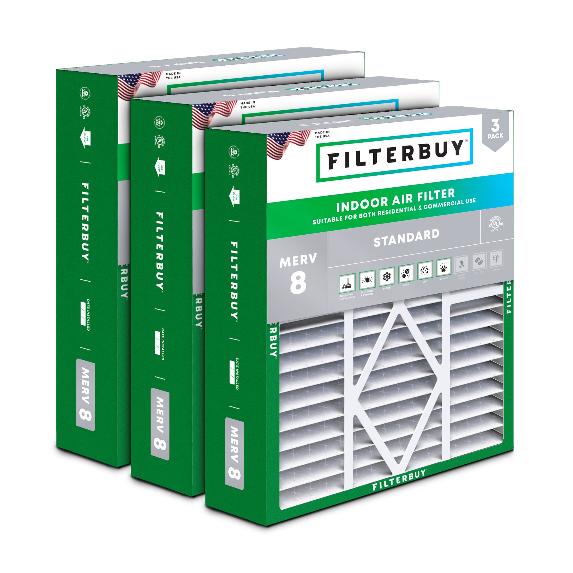 Five Seasons 20x25x5 MERV 8 Replacement Filter