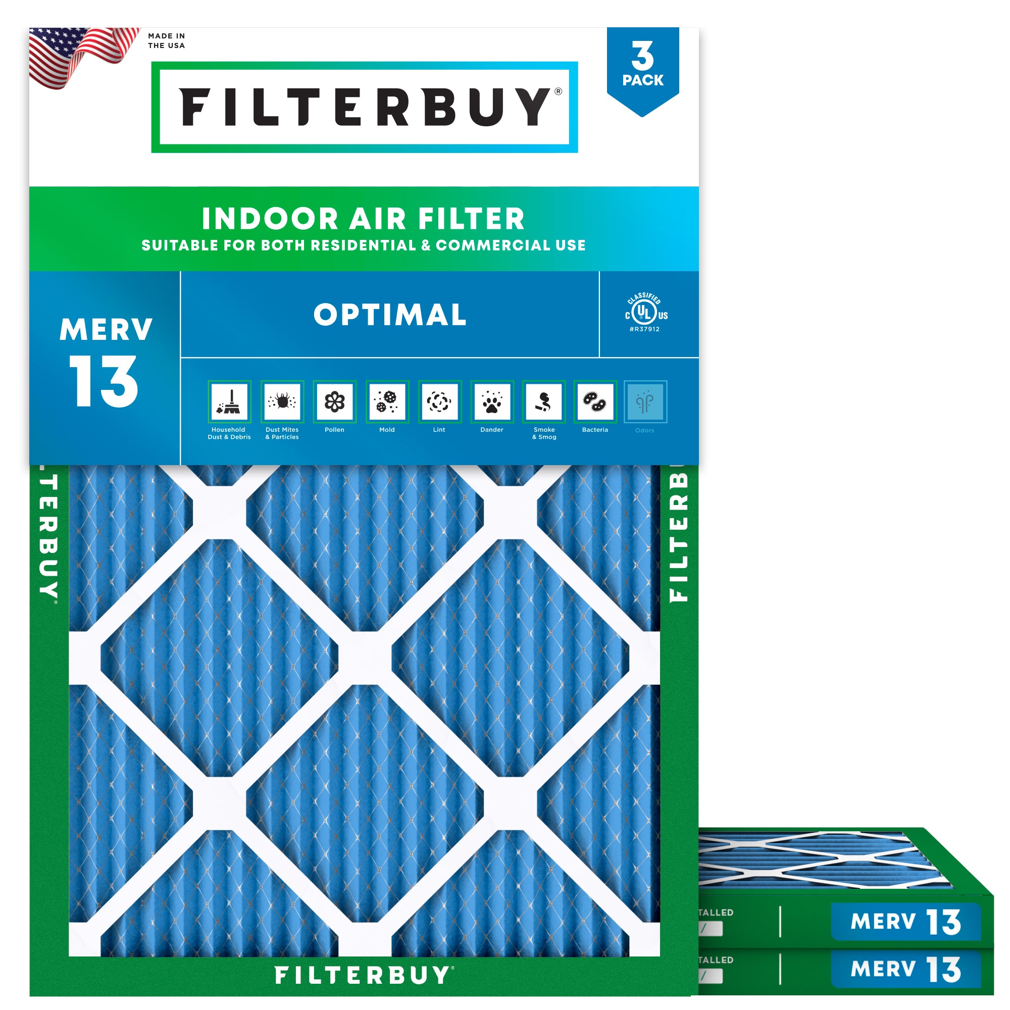 30x32x1 MERV 13 Air Filter