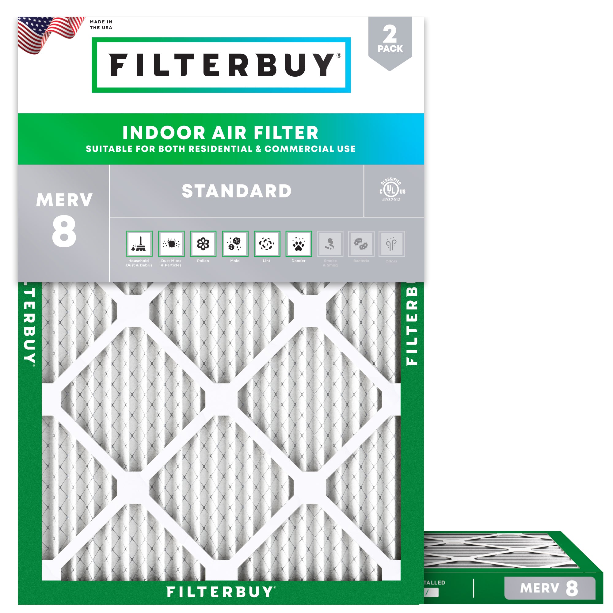 21x23x1 MERV 8 Air Filter