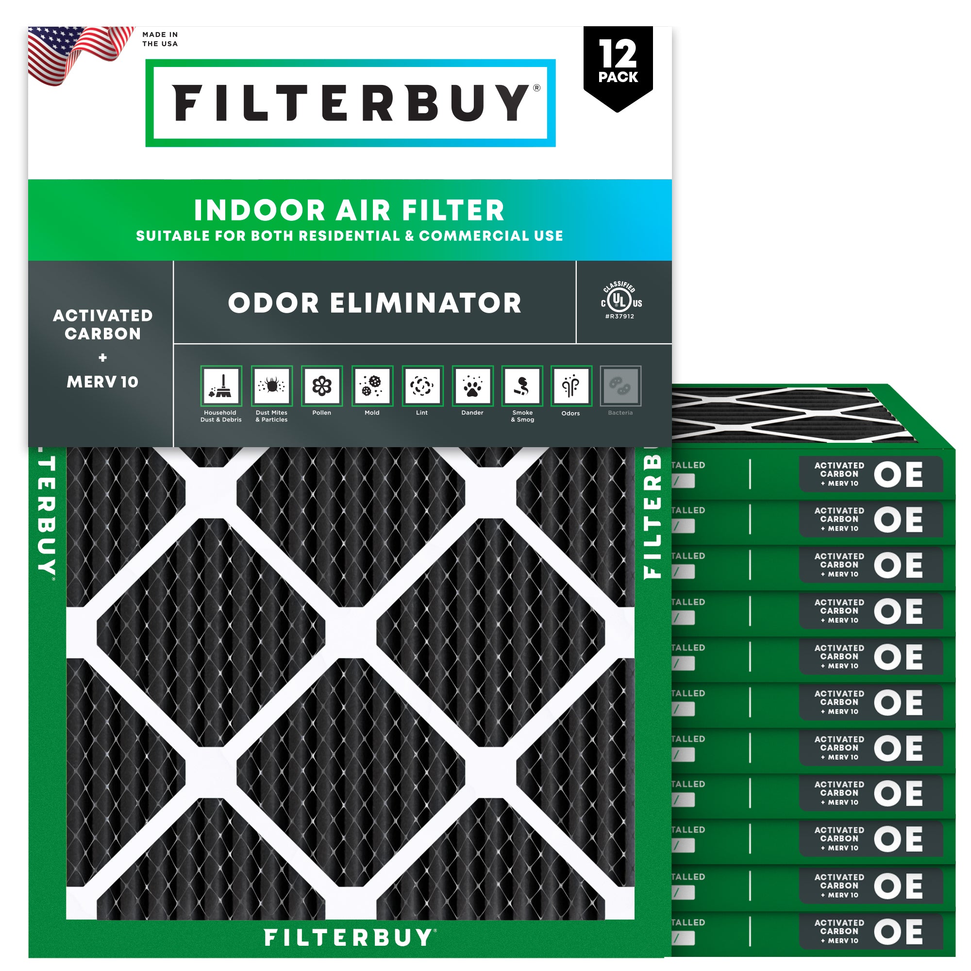 18x24x1 MERV odor-eliminator Air Filter