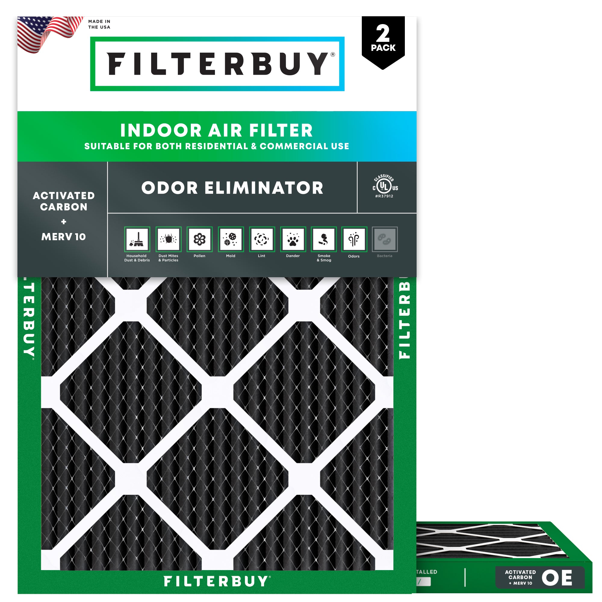 18x24x1 MERV odor-eliminator Air Filter