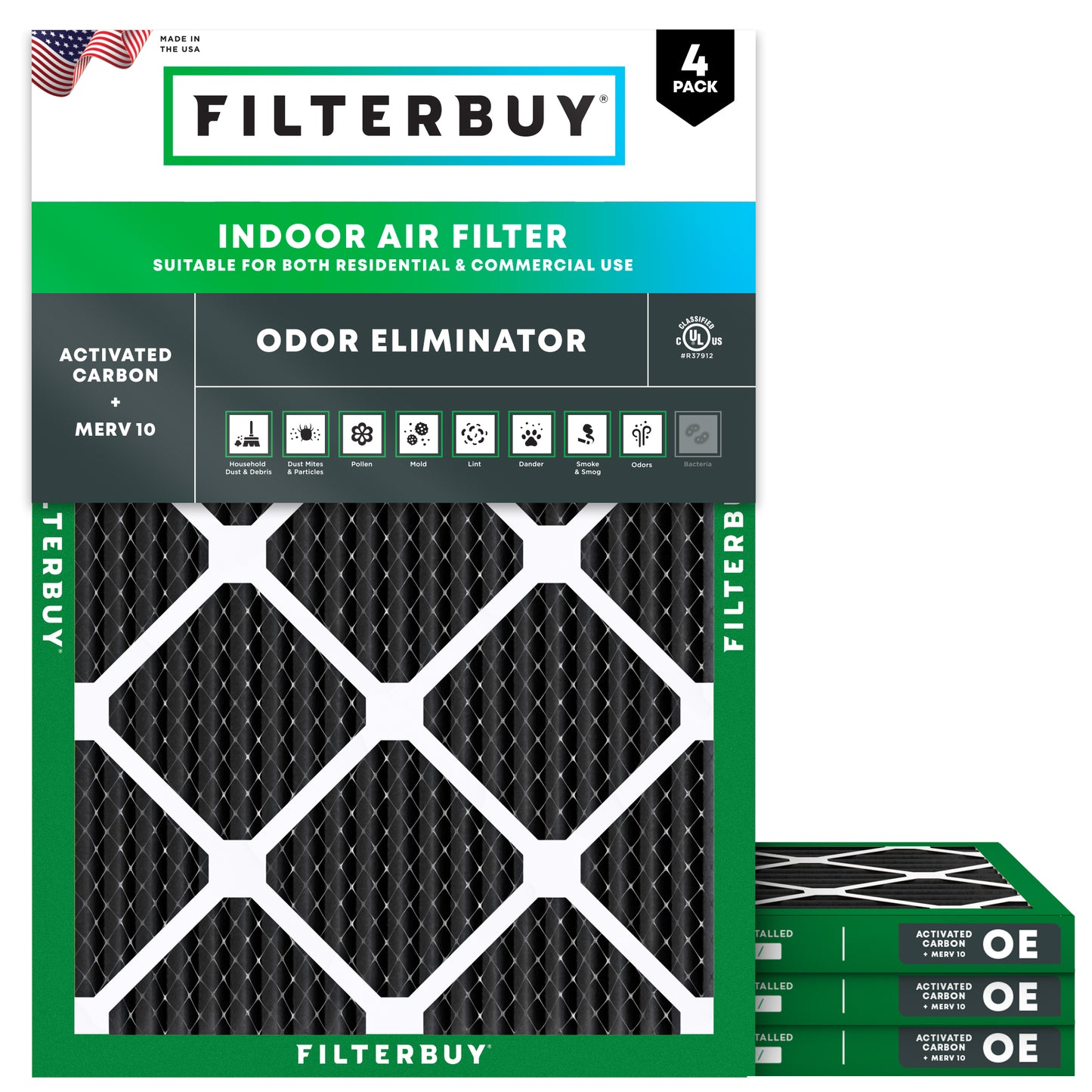 18x20x1 MERV odor-eliminator Air Filter