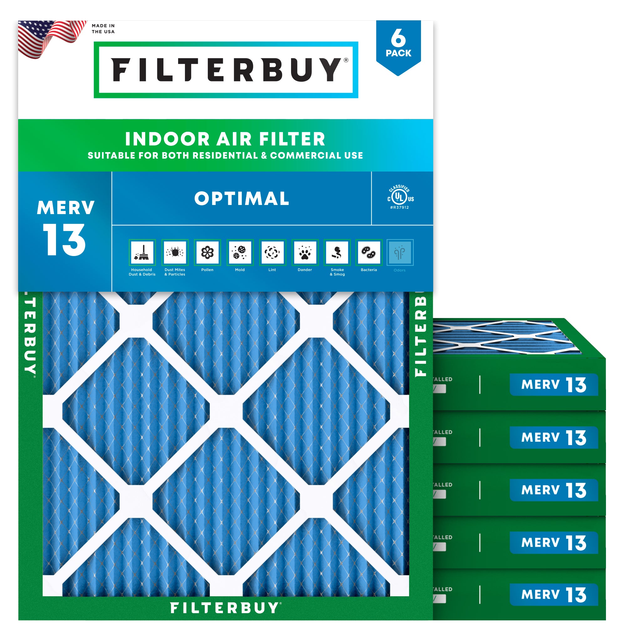 25x32x2 MERV 13 Air Filter