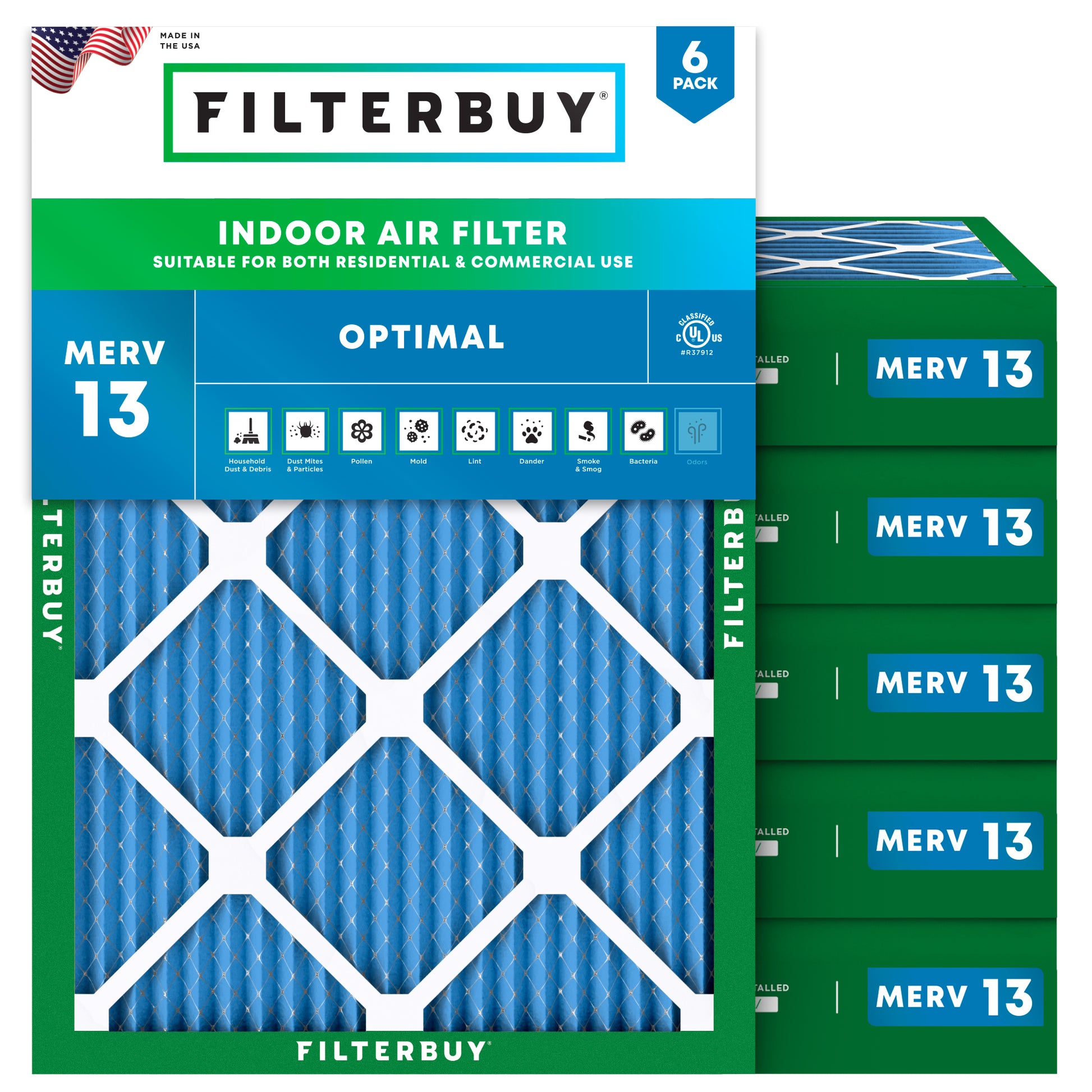 17x17x4 MERV 13 Air Filter