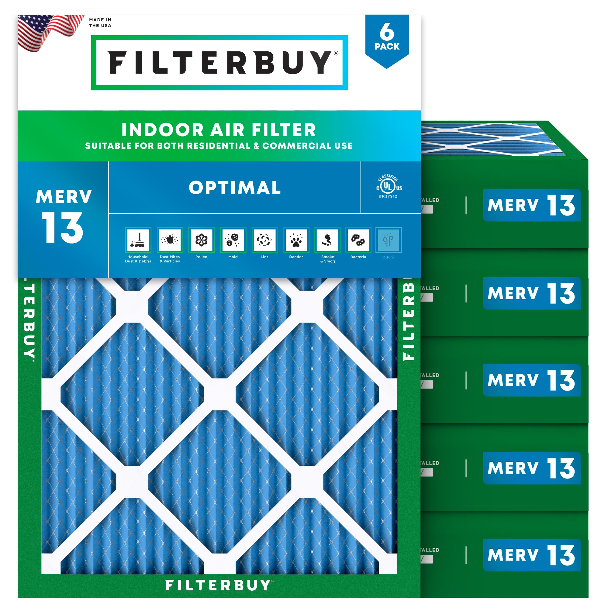 21-5x24x4 MERV 13 Air Filter