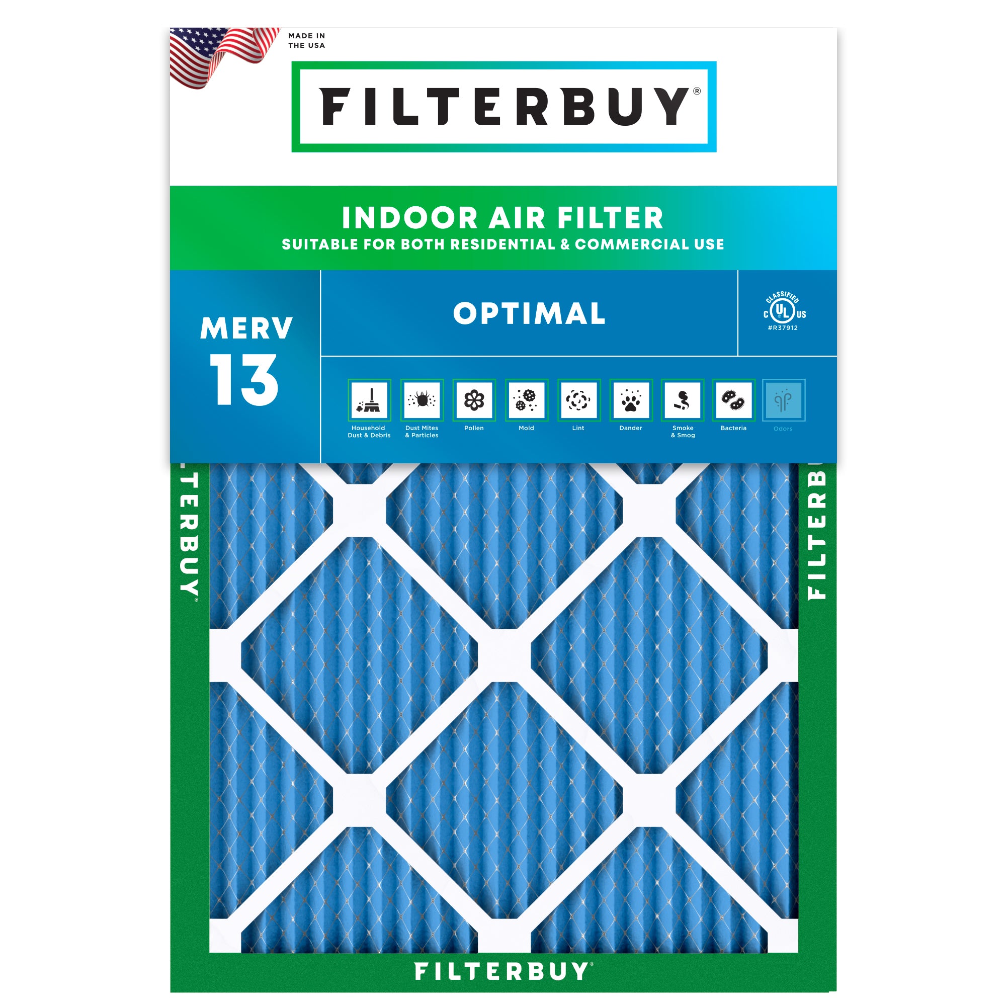 25x32x2 MERV 13 Air Filter