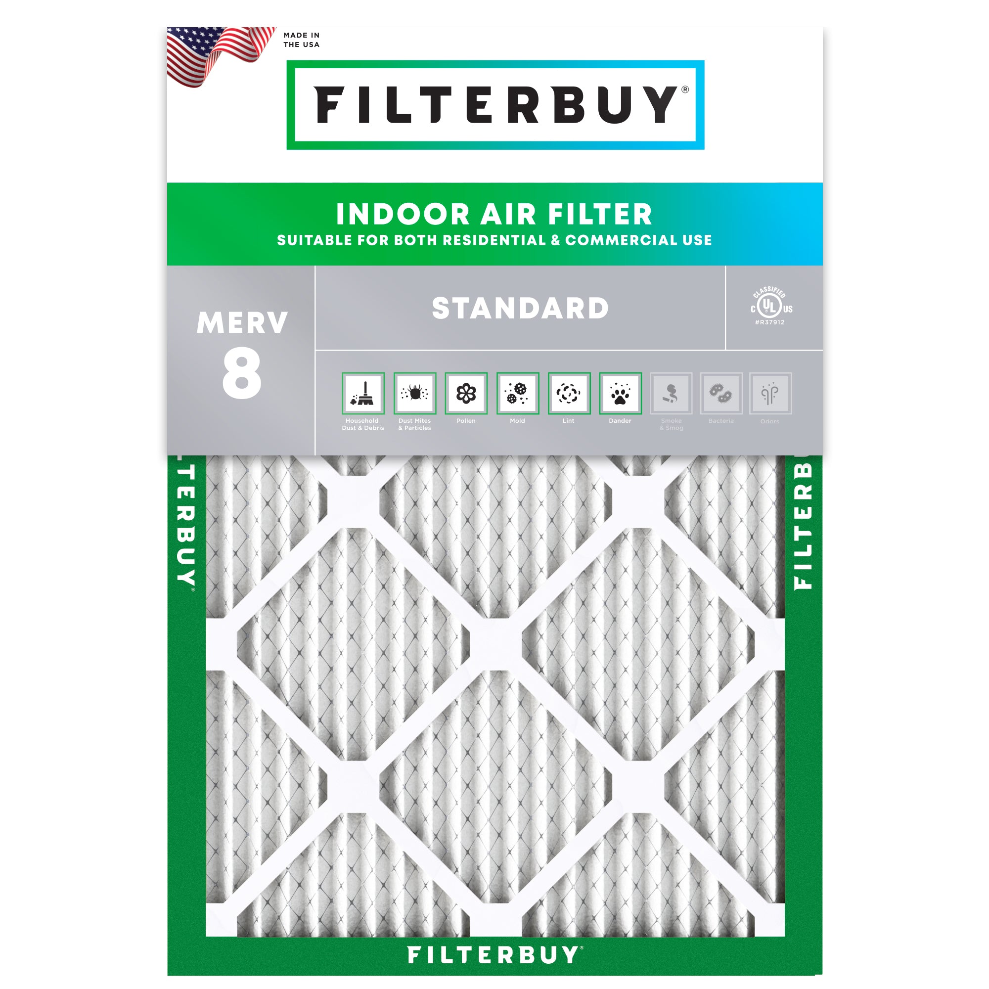 22x28x2 MERV 8 Air Filter