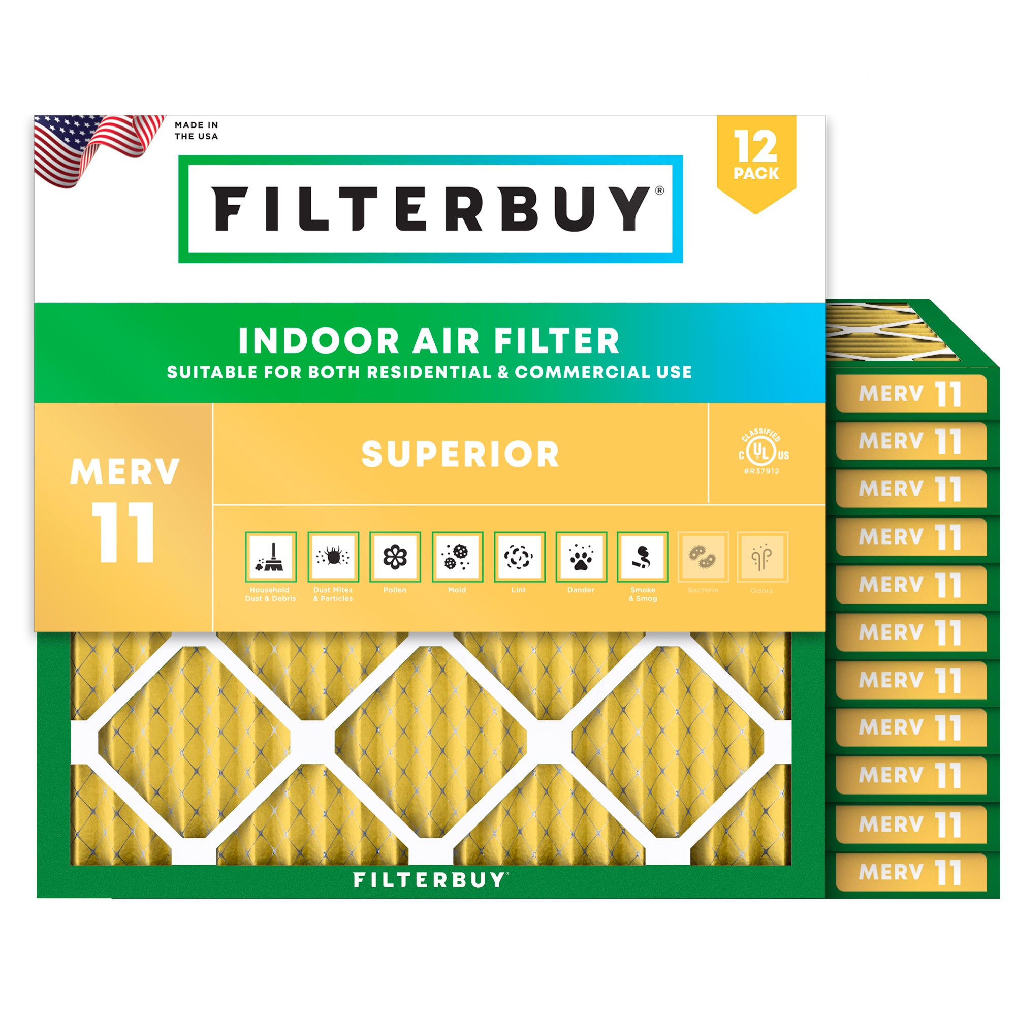 17-25x17-25x1 MERV 11 Air Filter
