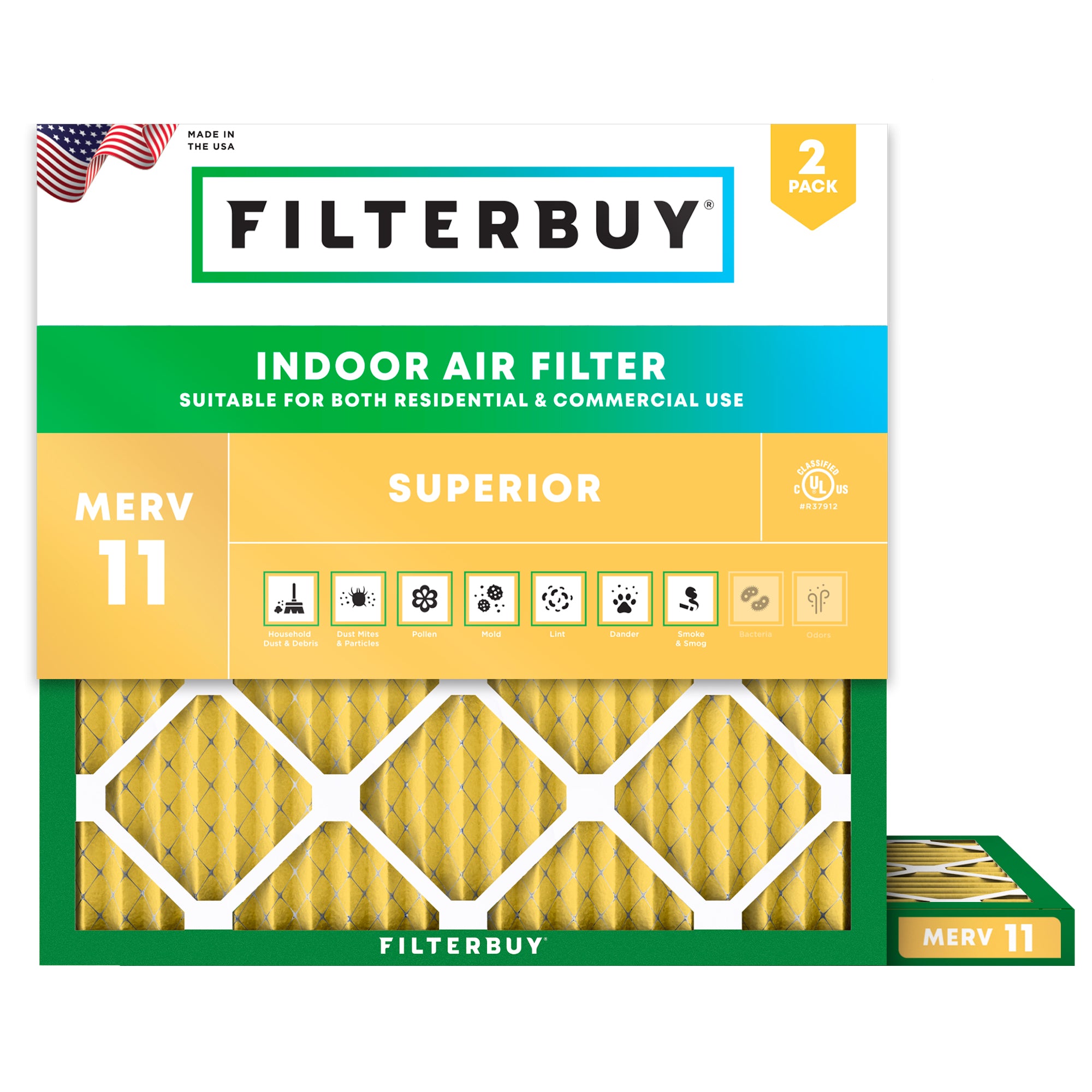 24x24x1 MERV 11 Air Filter