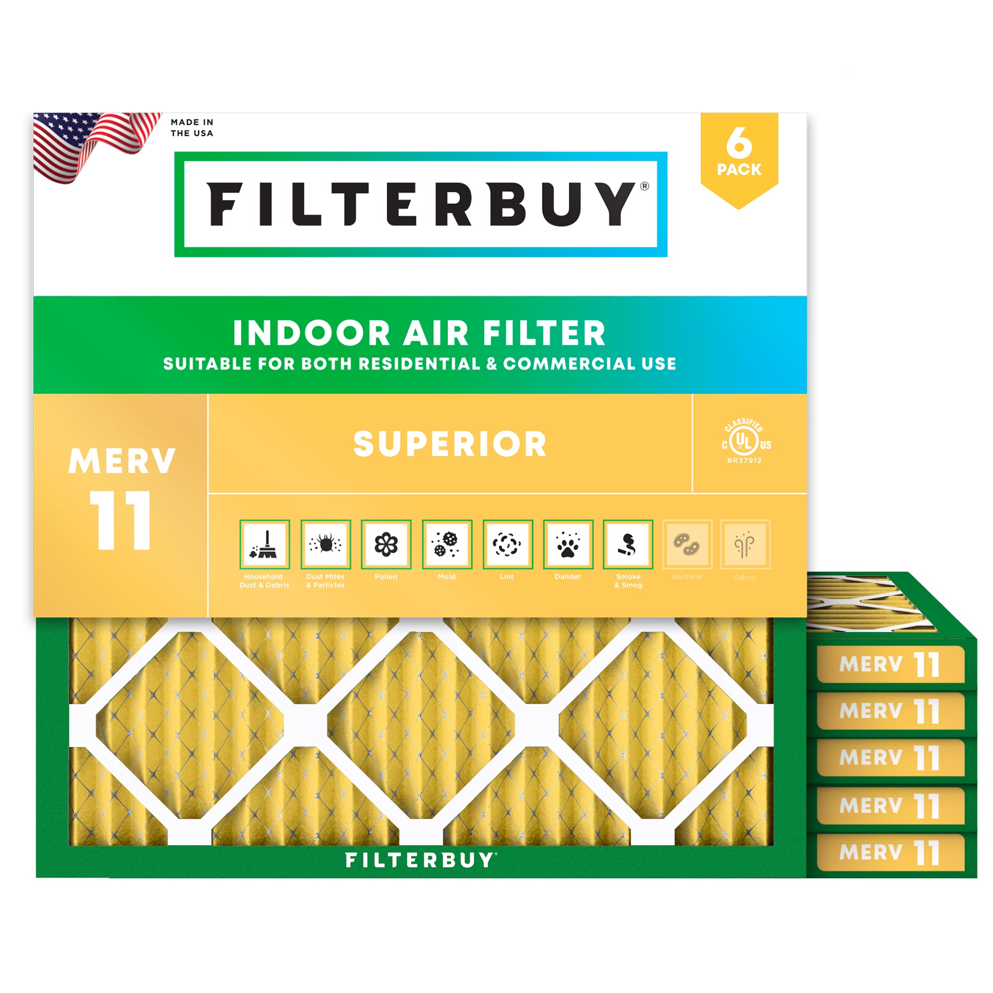 23-5x23-5x1 MERV 11 Air Filter