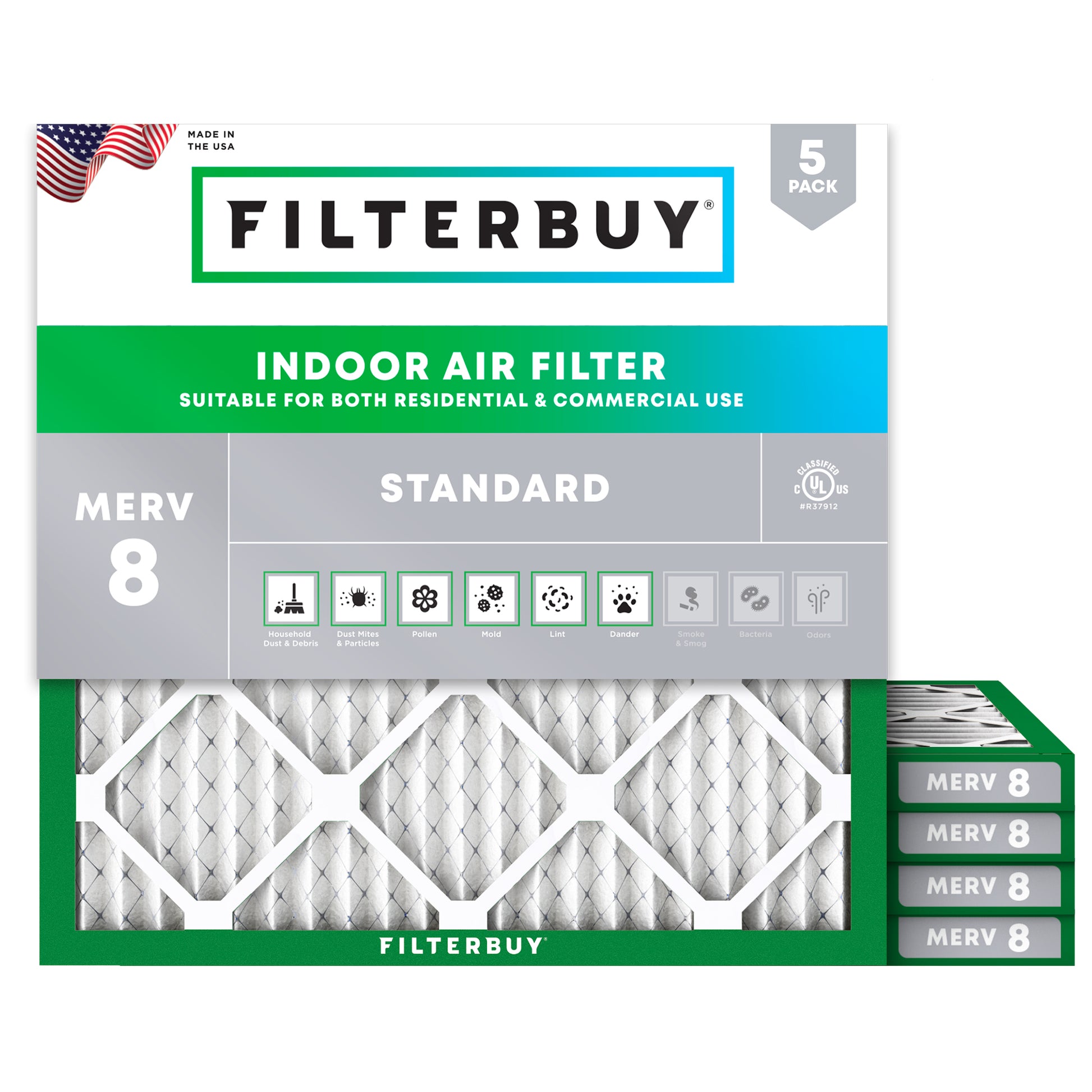 14x14x1 MERV 8 Air Filter