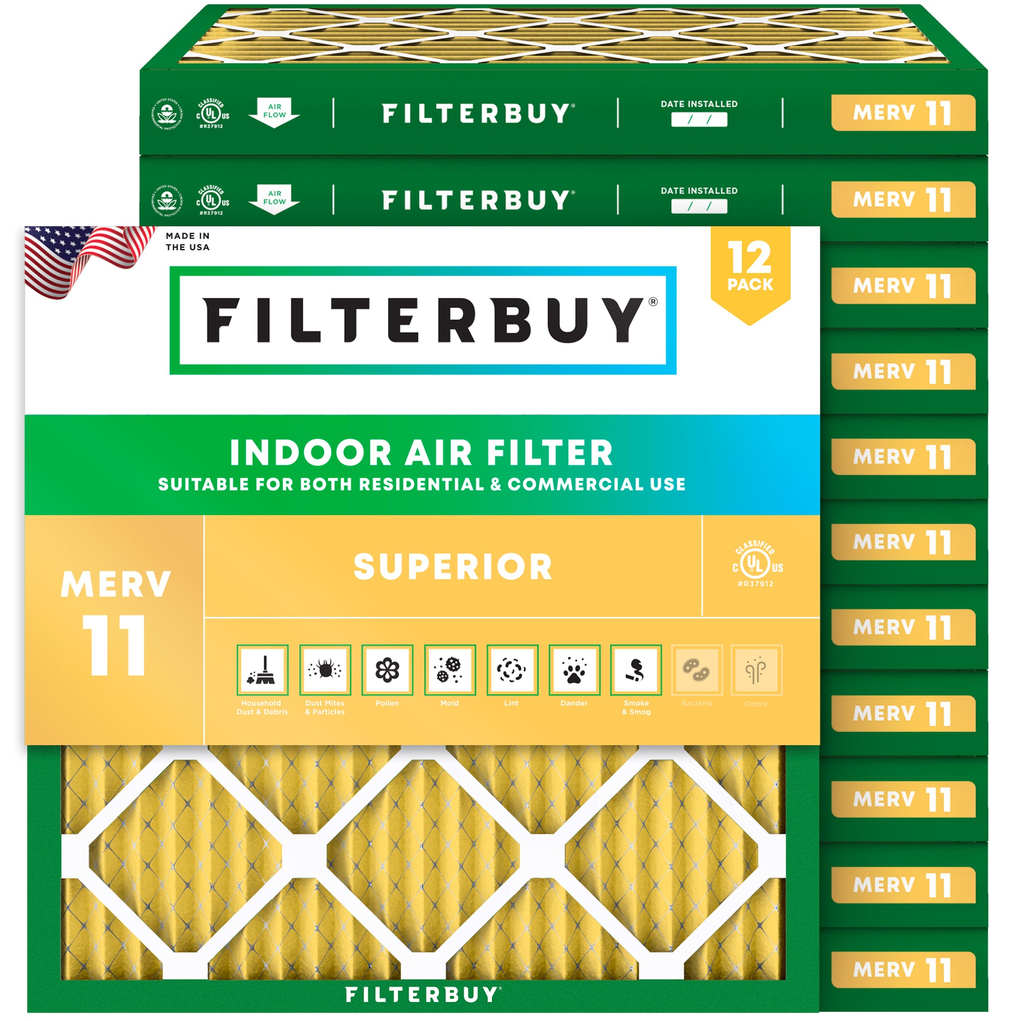 20x20x2 MERV 11 Air Filter