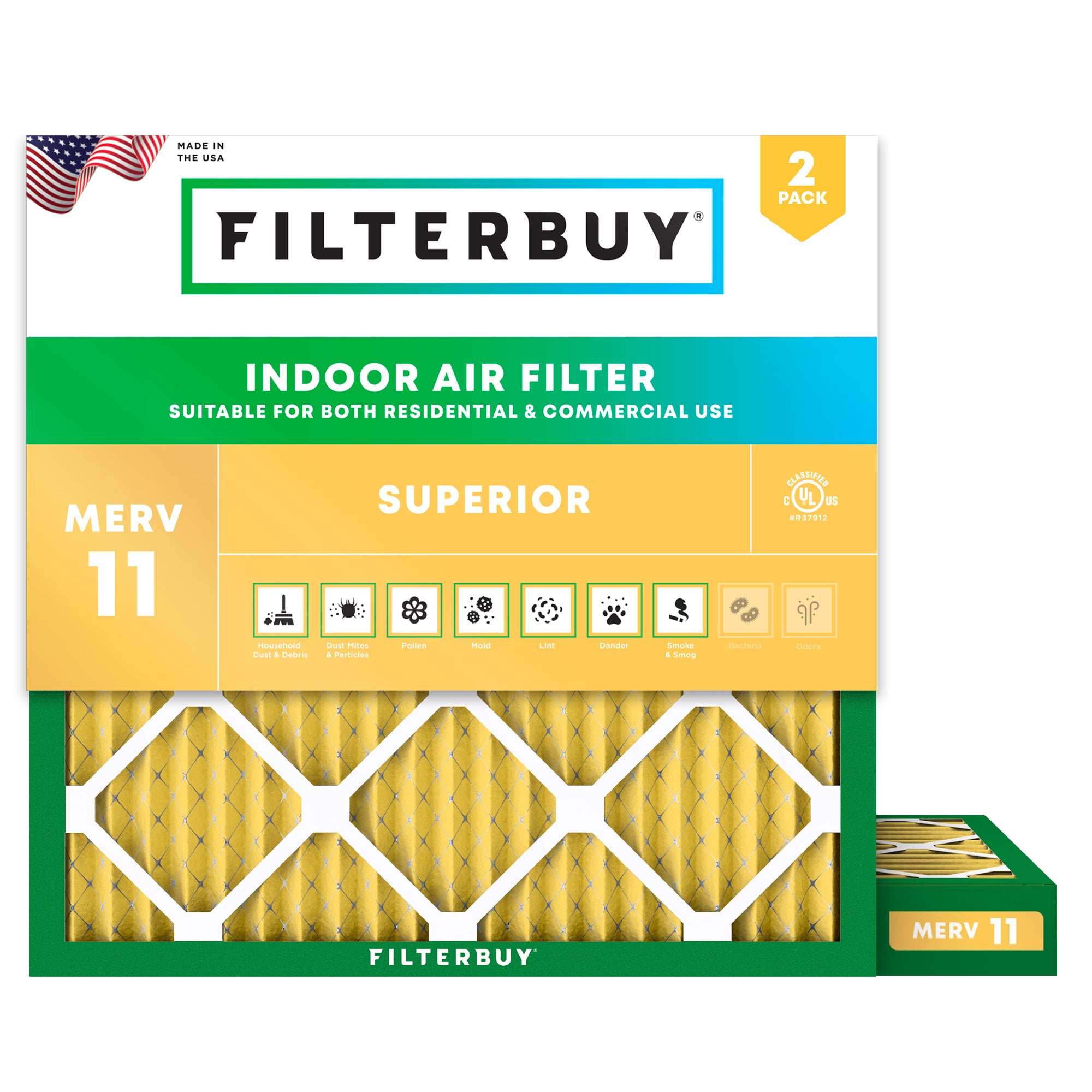 18x18x2 MERV 11 Air Filter