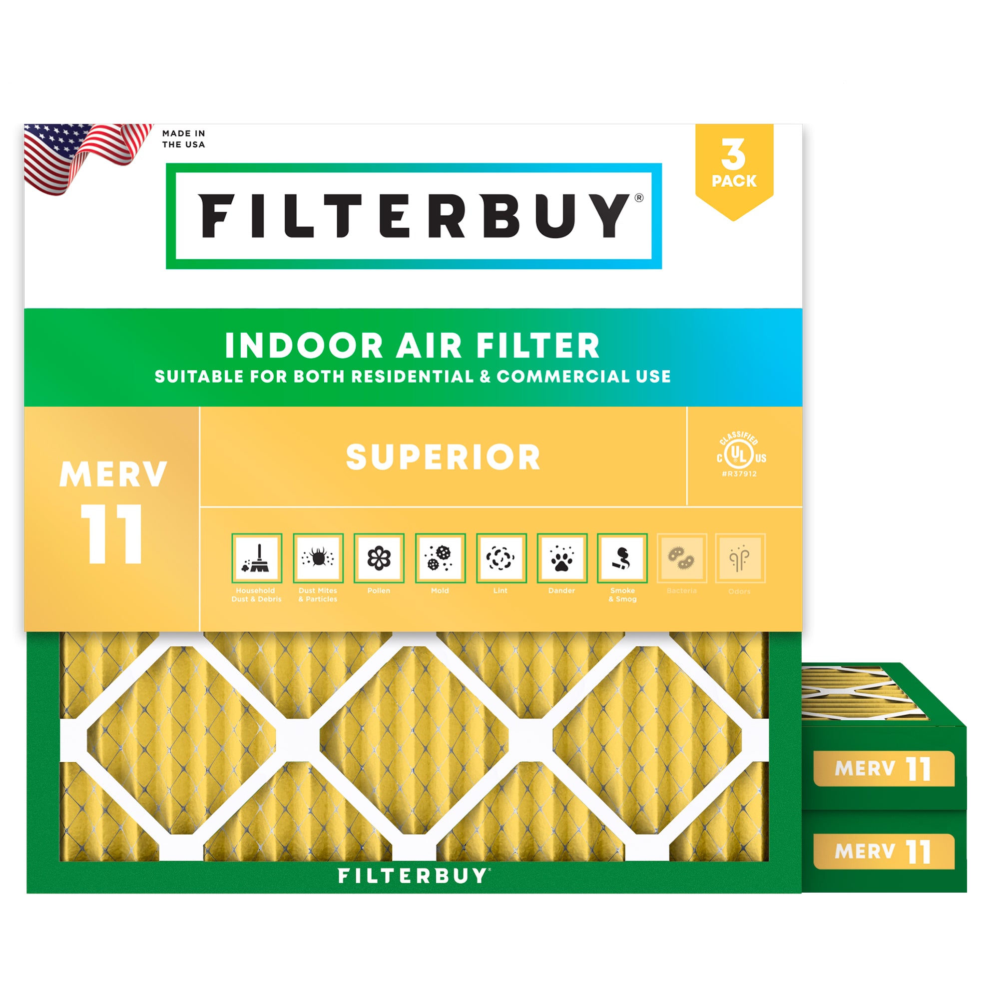 30x30x2 MERV 11 Air Filter