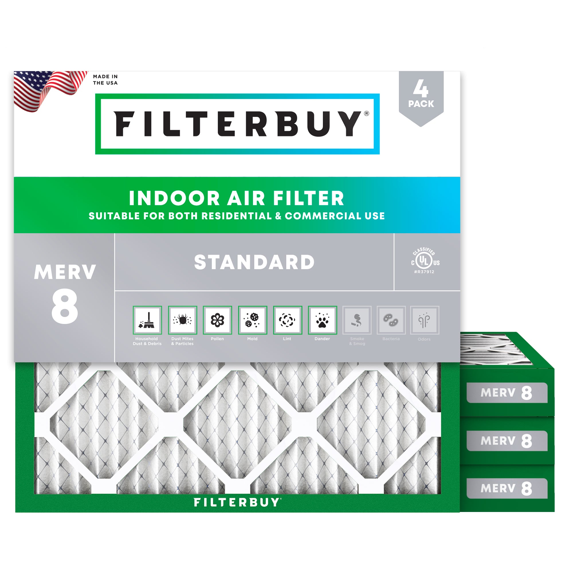 24x24x2 MERV 8 Air Filter