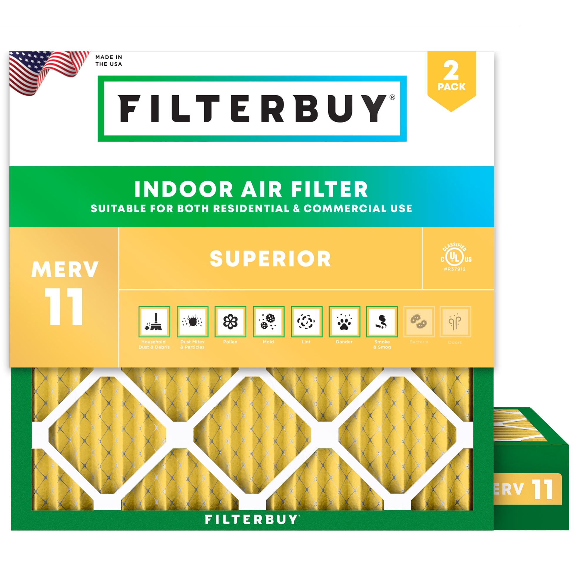 16x16x4 MERV 11 Air Filter